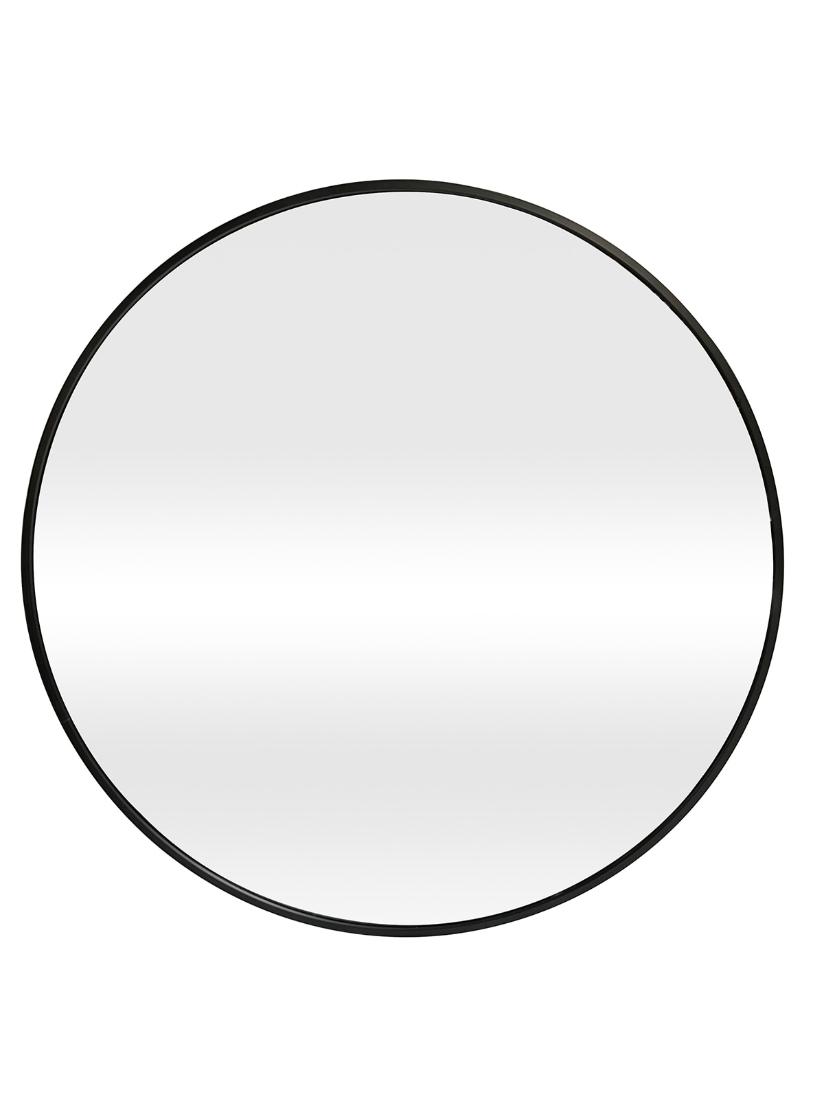 Origin 21 AL058-RB30 30-Inches W x 30.0-Inches H Round Black Framed Wall Mirror