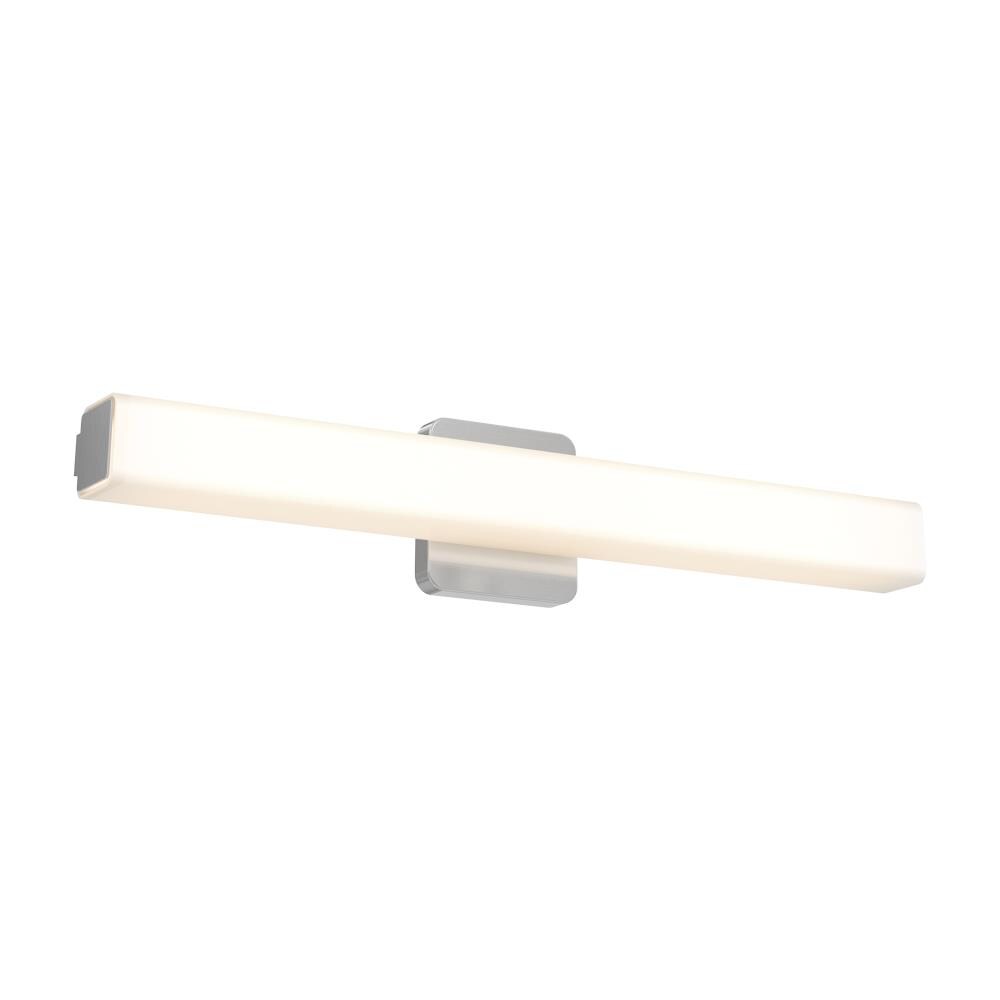 DALS Lighting LEDVAN001-CC-24SN Ledvan 24-in 2 -Light Nickel Integrated LED Modern/contemporary Vanity light