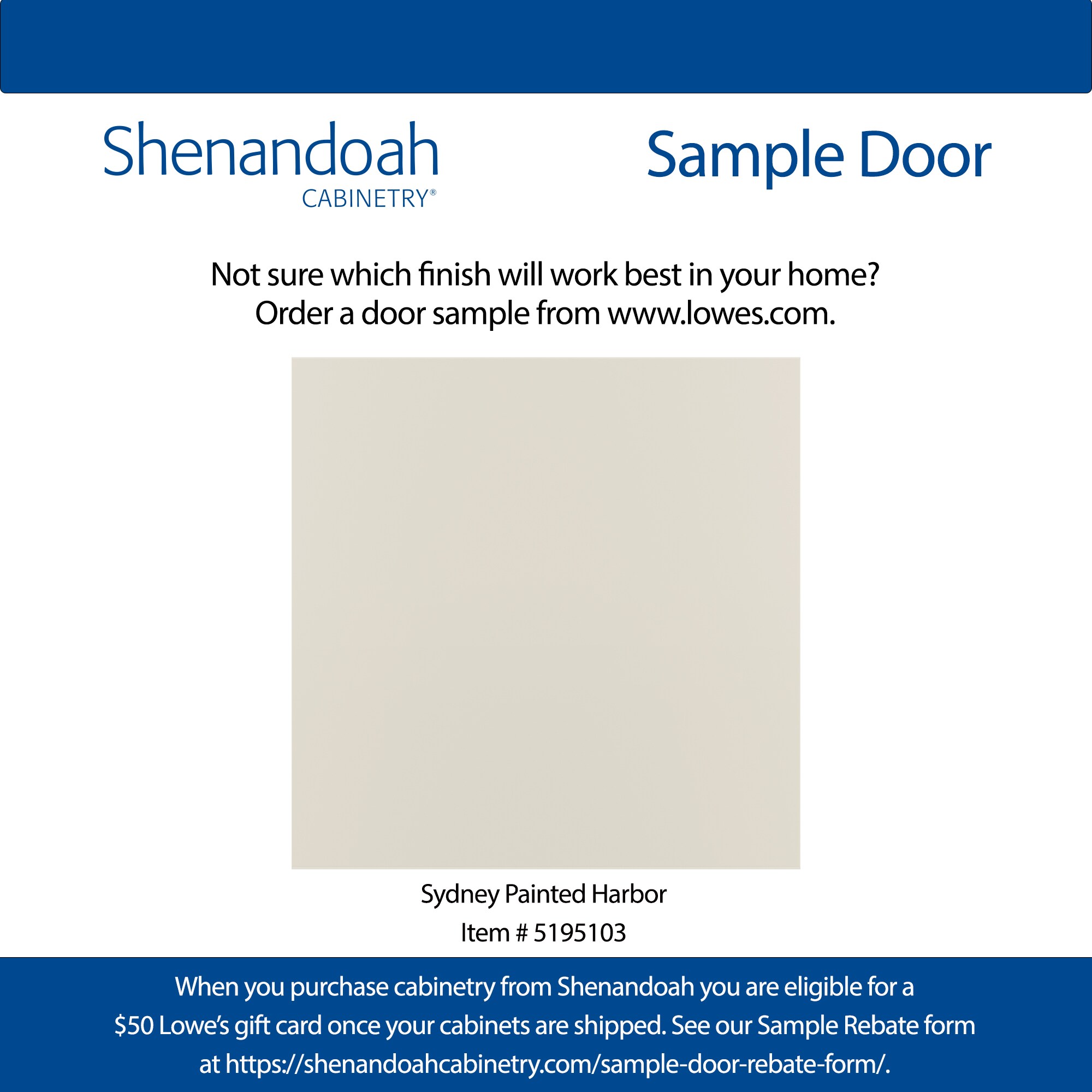 Shenandoah 97910 Cabinet-Samples - View #3