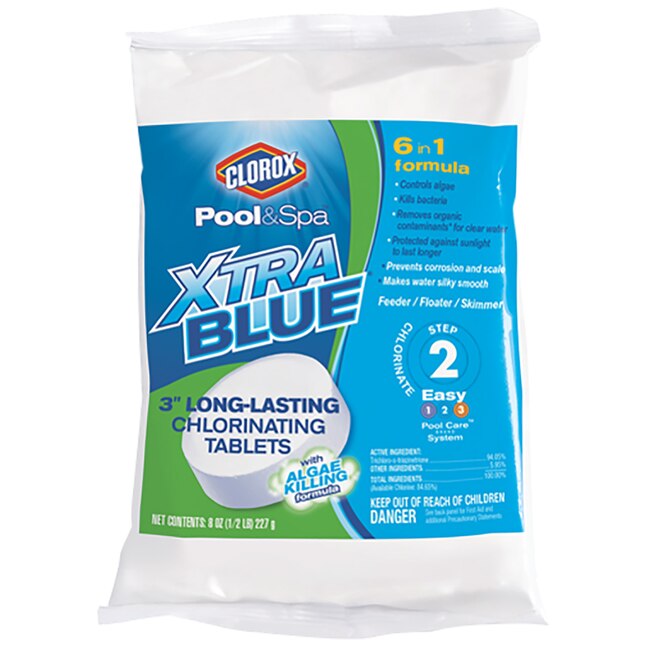 Clorox Pool & Spa Chlorinating Tablets 3" Chlorinate 25LB Bucket Swimming Pool✅