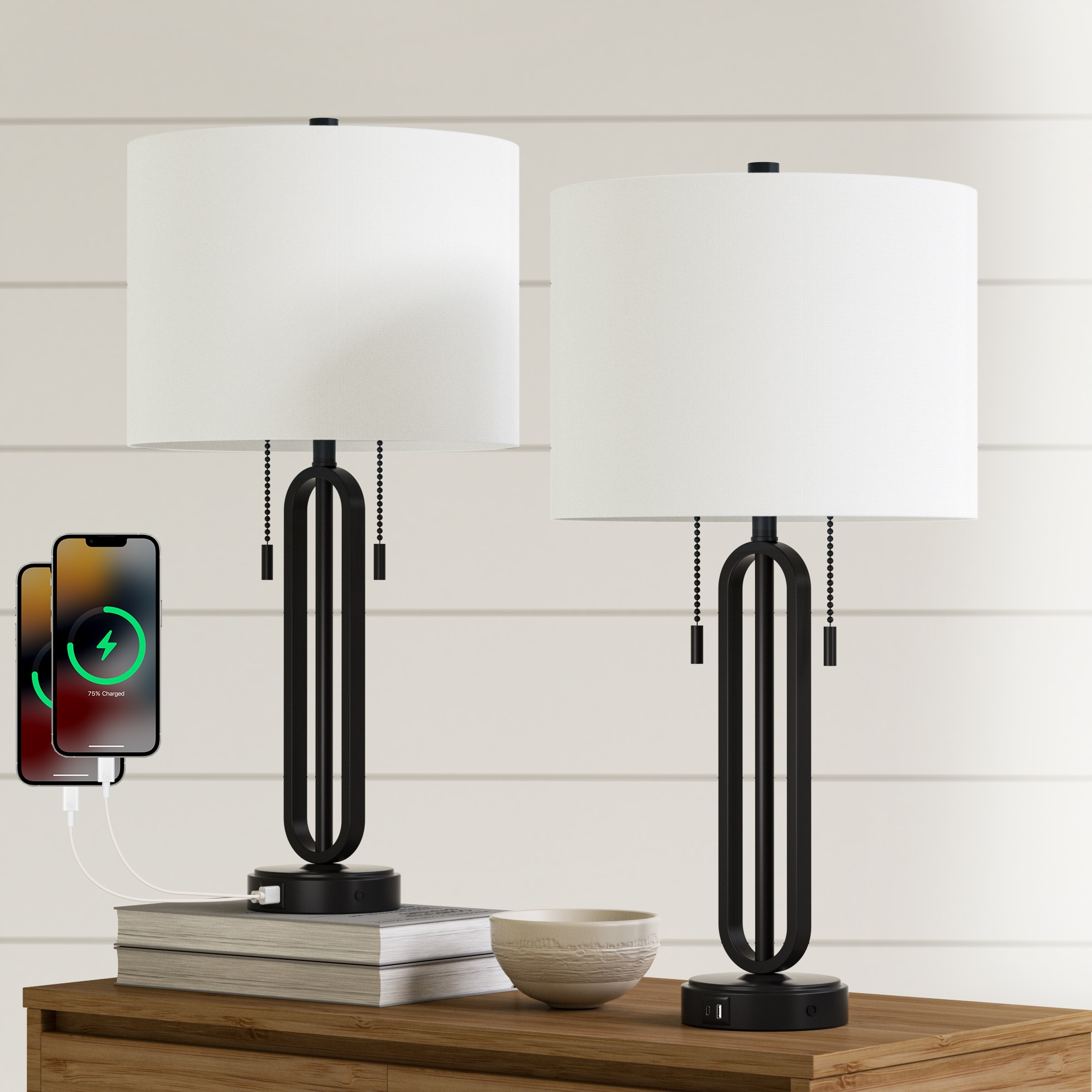 Maxax T238-BK Table-Lamps - View #3
