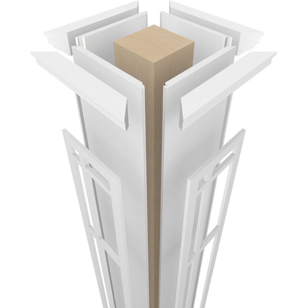 Ekena Millwork CC0808ENSJDTUTU Column-Wraps - View #7