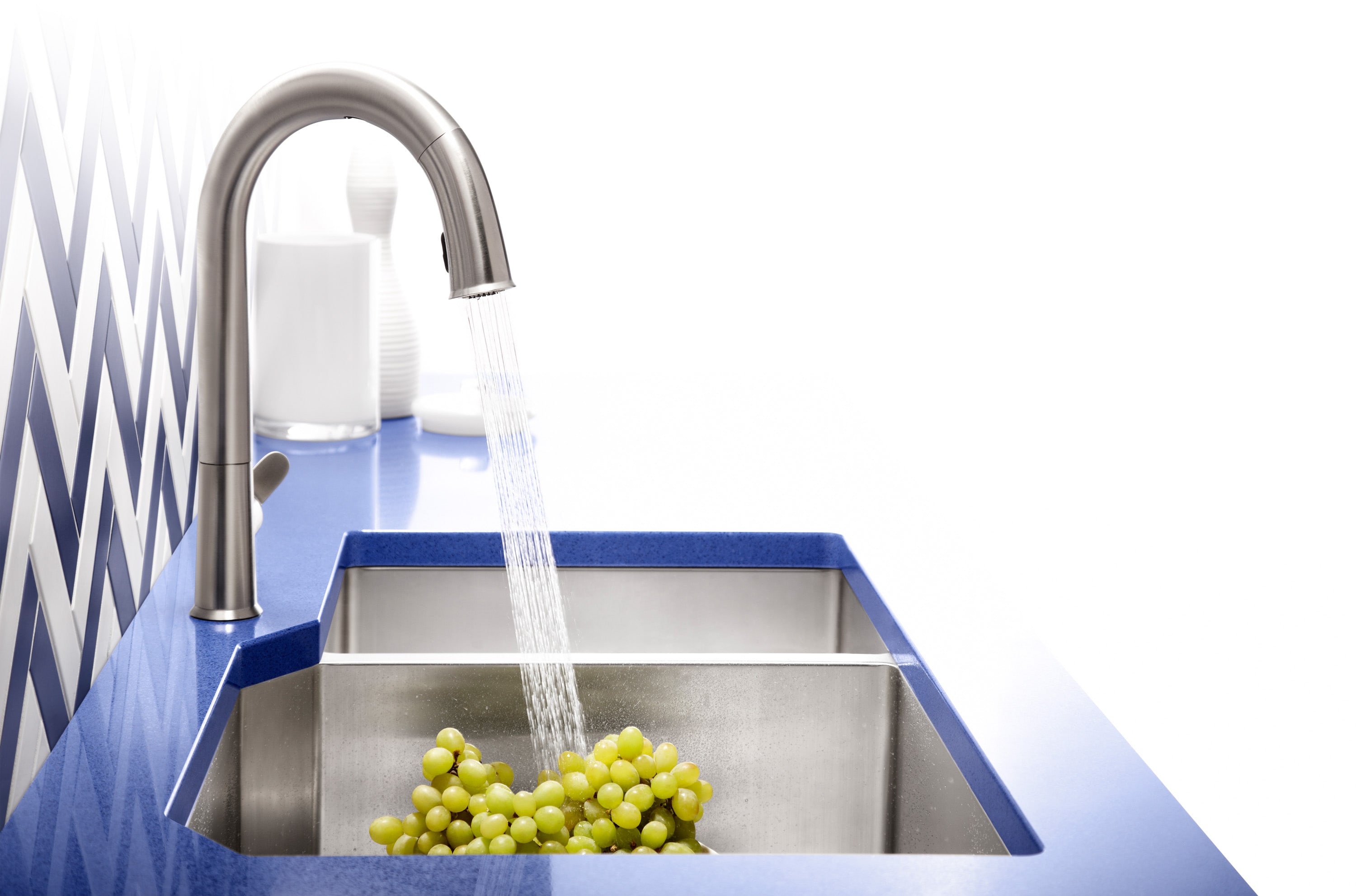 Strive 35.5" Stainless Steel Double Bowl Undermount Kitchen Sink