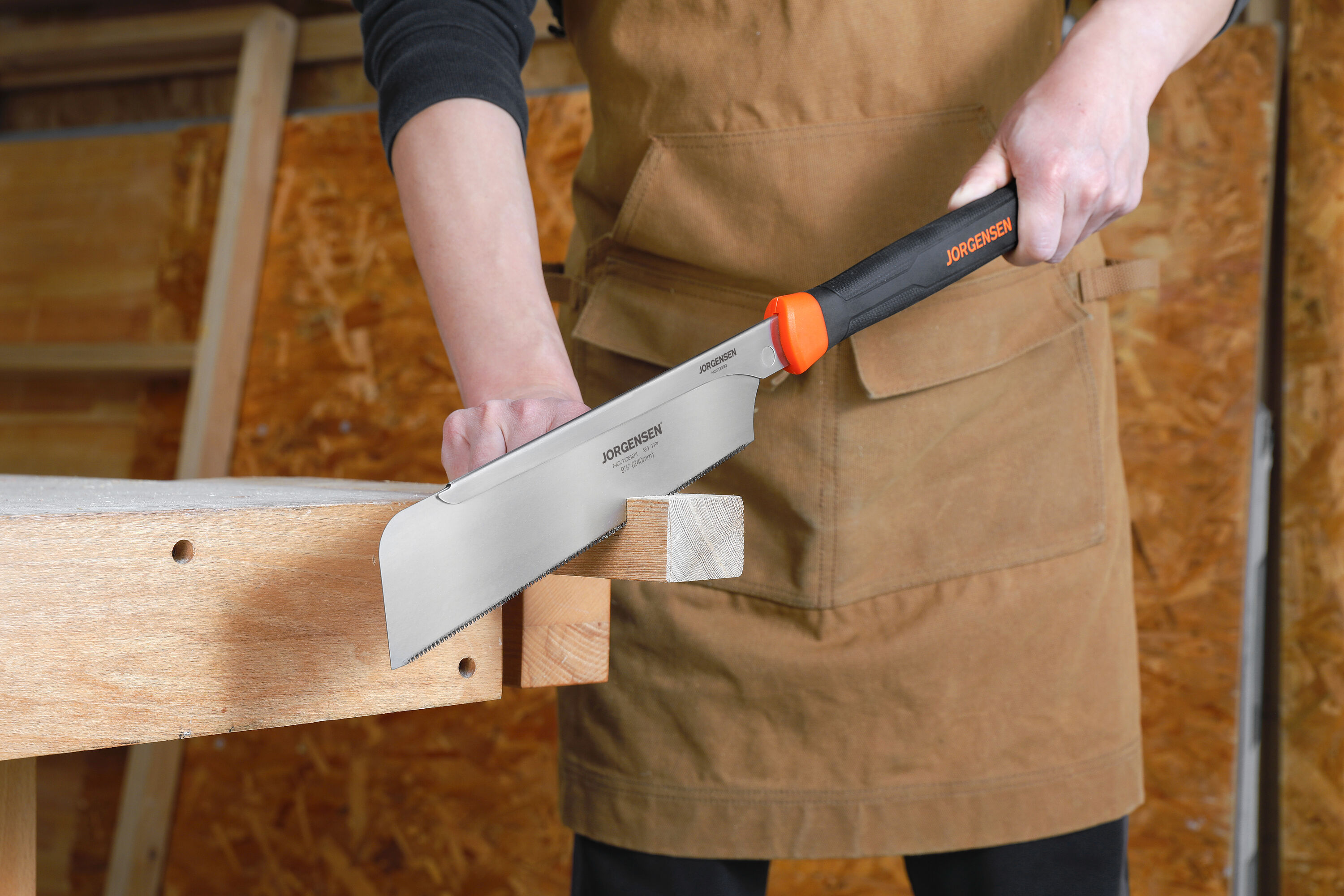 Jorgensen Dovetail Pull Saw 9.5-in Dovetail Cut Pull Saw 70680 at