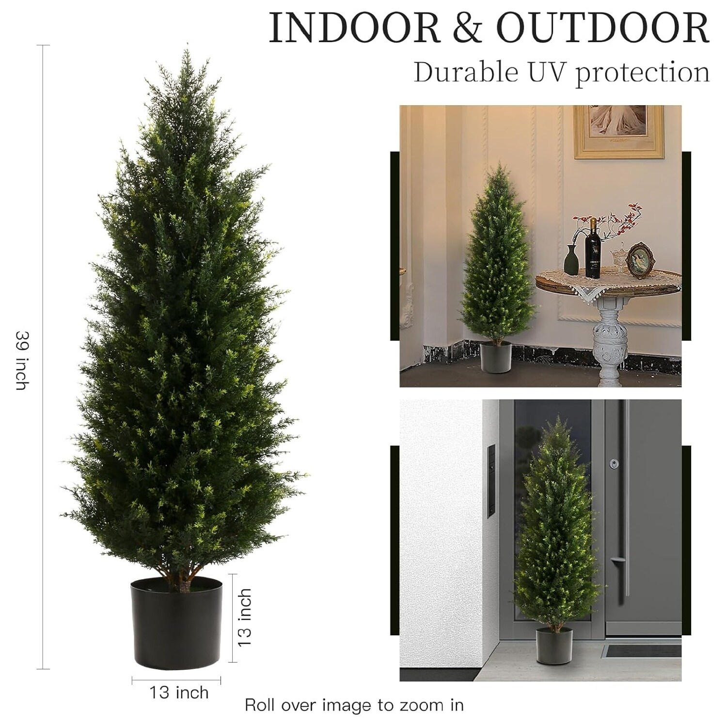 Der Rose PHK-35B7U83N-HF2 Artificial-Plants-Trees - View #2