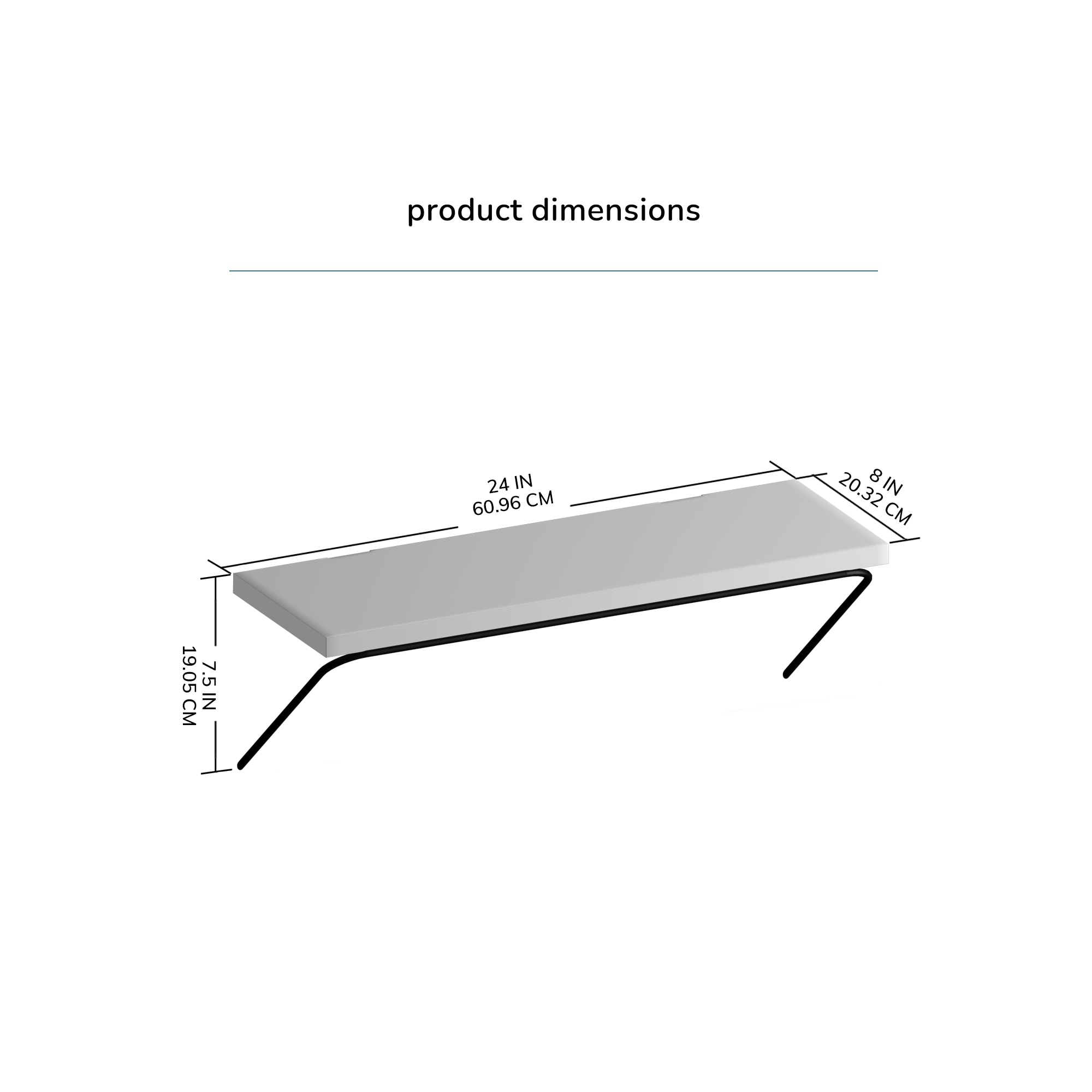 MH LONDON MH-ST-357 Wall-Mounted-Shelving - View #8