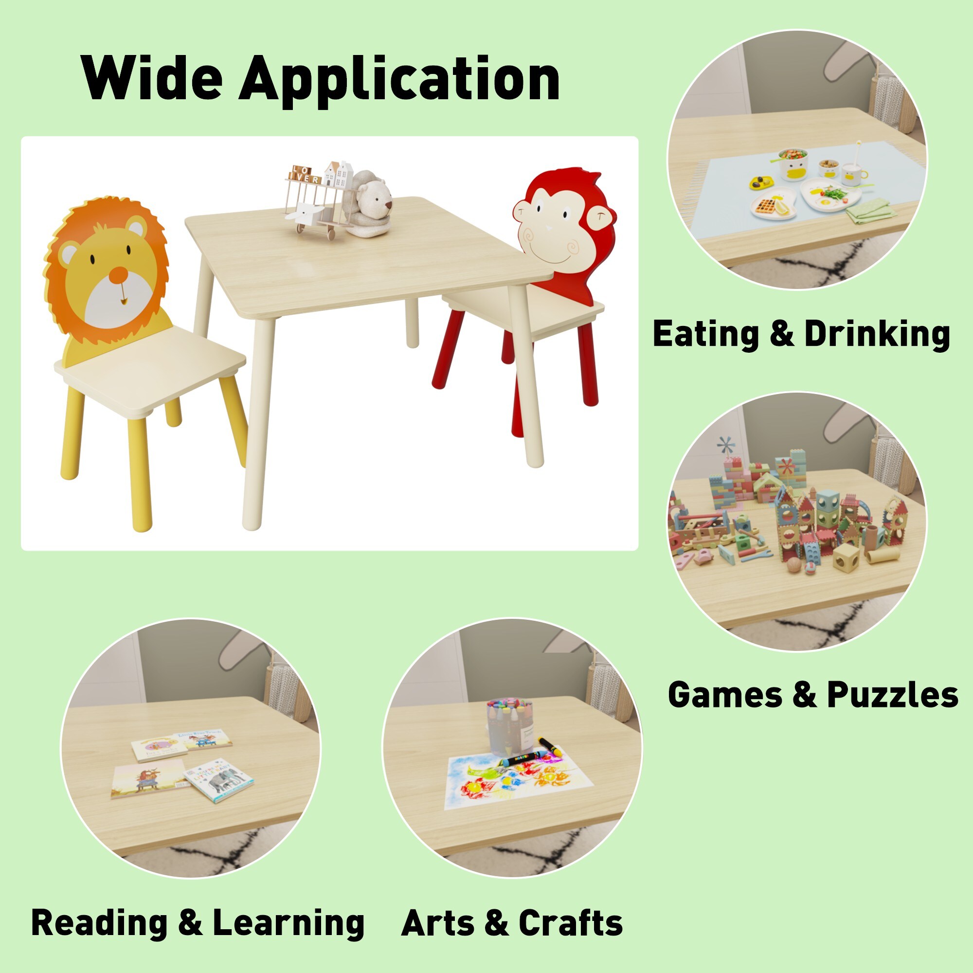 ToolCat LDSG-94-WS Kids-Play-Tables - View #6