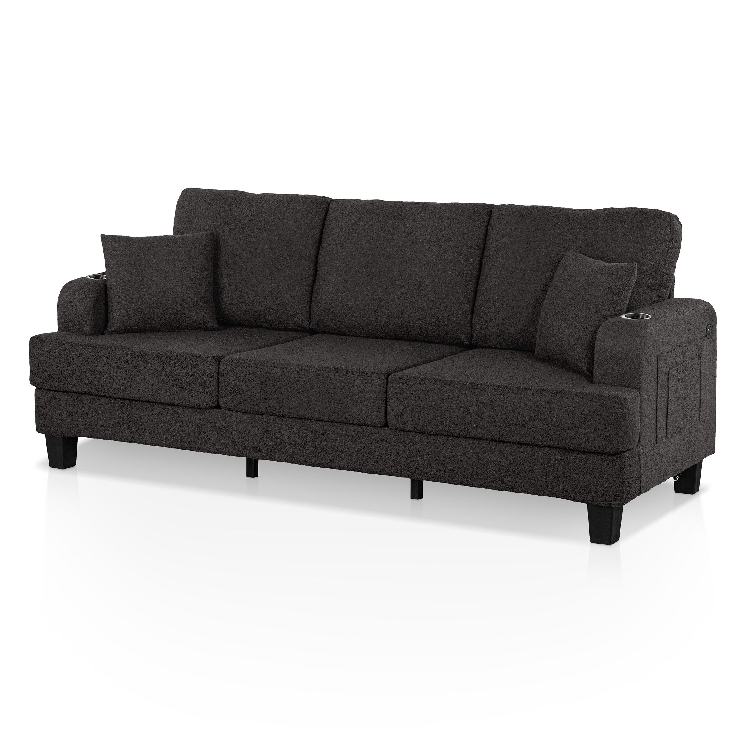 Furniture of America IDF-SL6936DG-SF Sofas-Loveseats - View #2