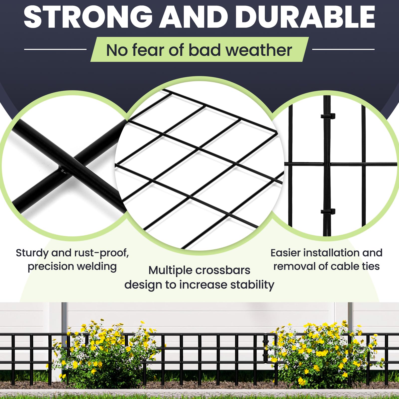 Afoxsos LAF0304F37 Garden-Utility-Fencing - View #4