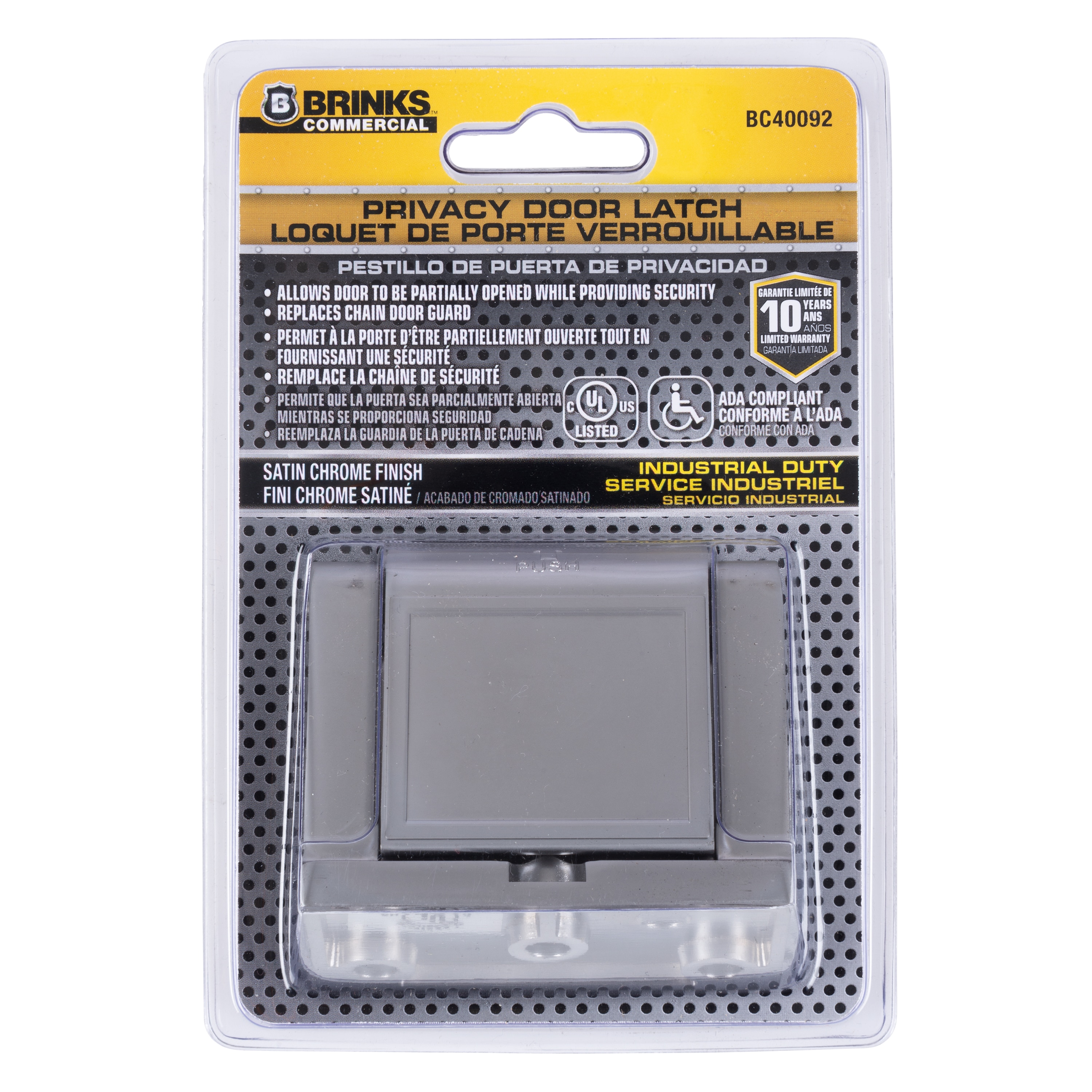 BRINKS COMMERCIAL BC40092 Entry-Door-Flip-Locks - View #2