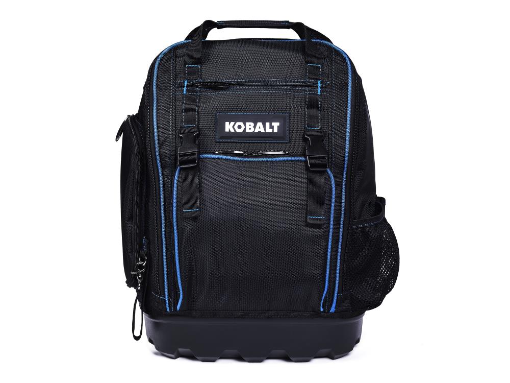 Tool backpack 14.57 X 8.27 X 18.50 Lockable Black Backpack | - Kobalt KB-66C