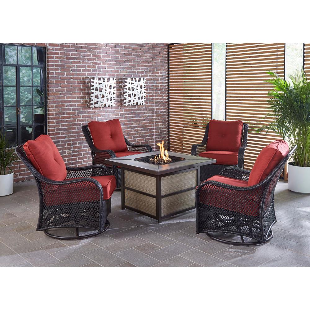 Hanover ORL5PCSW4SQFP-BRY Patio-Conversation-Sets - View #7