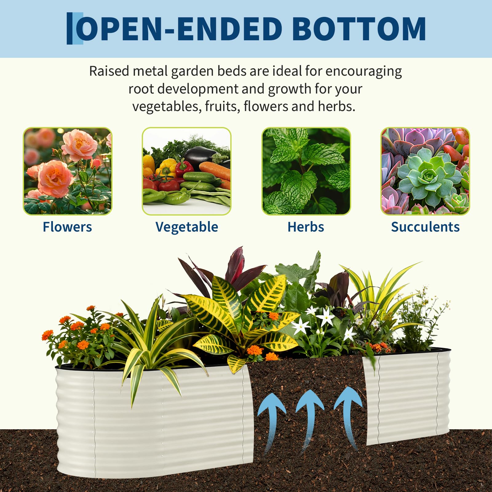 IdealHouse F117FAYE-KMWB Raised-Garden-Beds - View #4