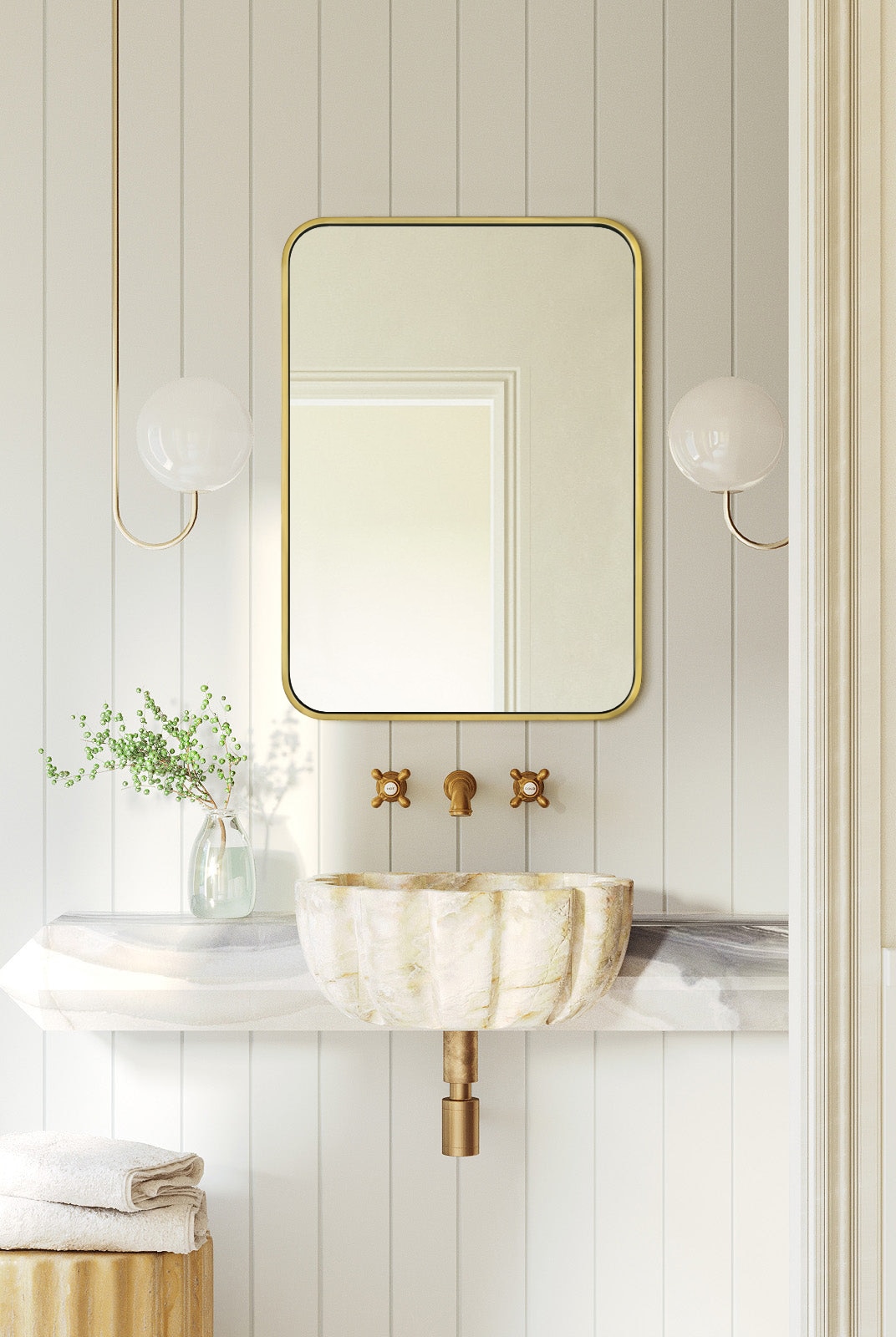 TEHOME GC-00785 Framed-Bath-Mirrors - View #2
