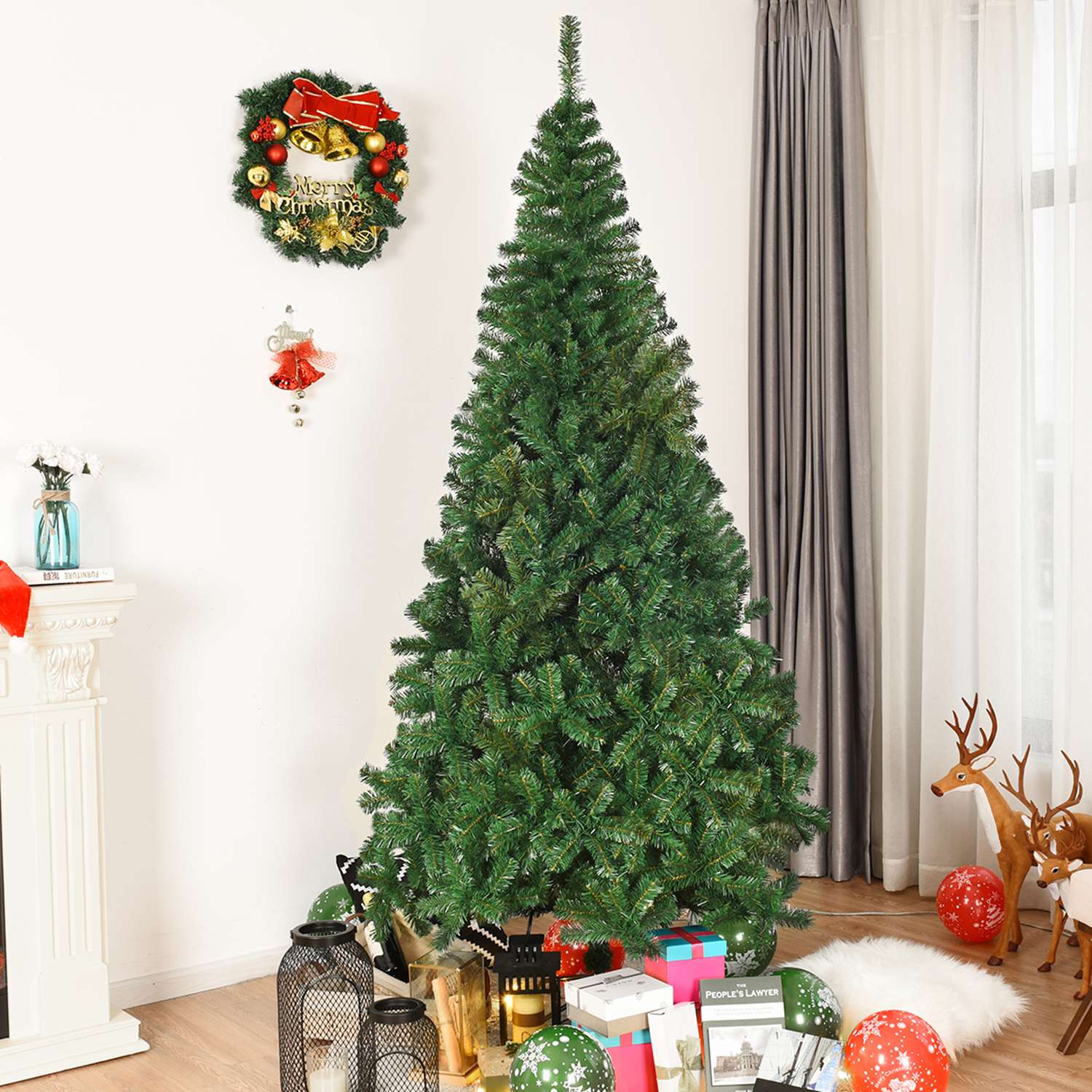 Costway CSHY001509 Artificial-Christmas-Trees - View #5