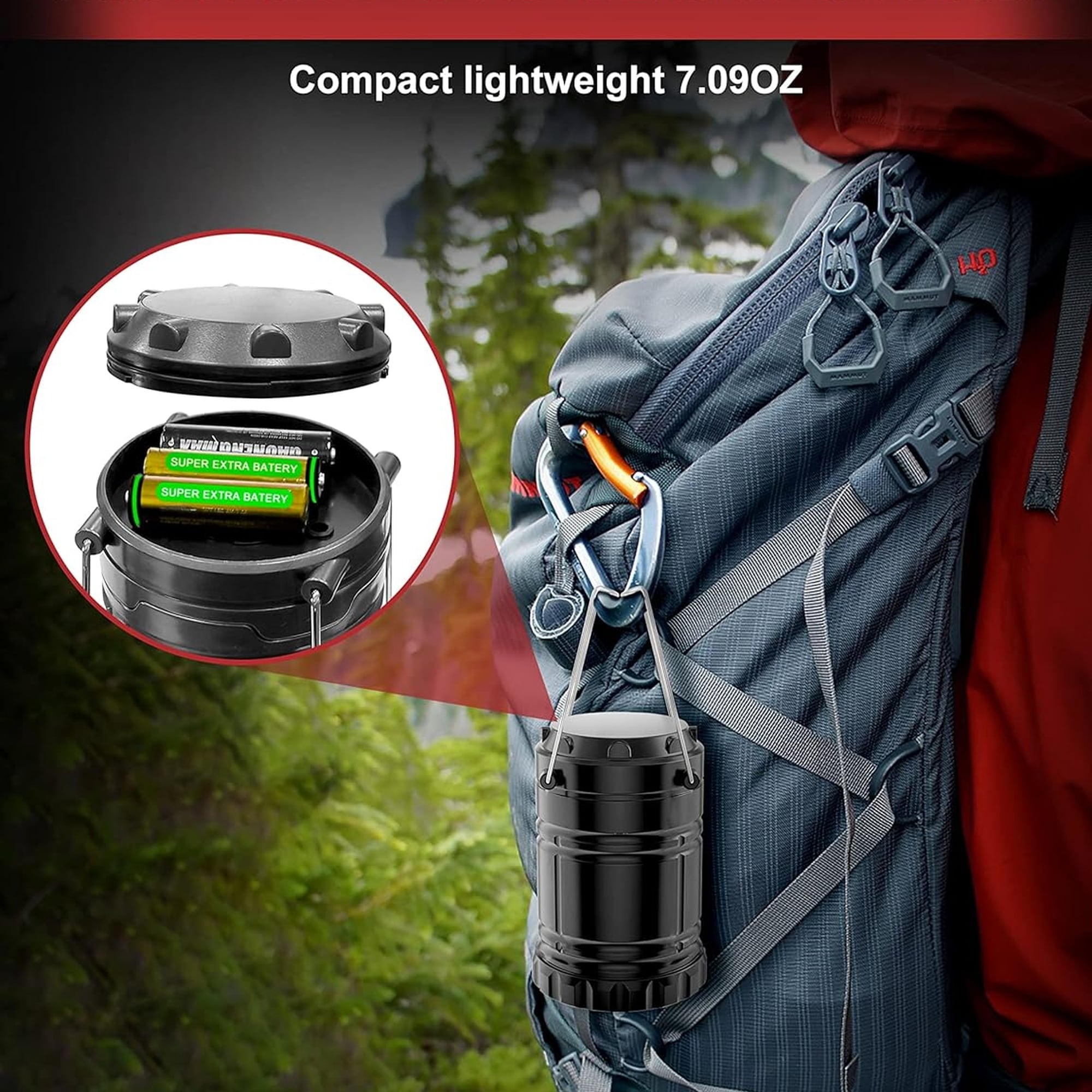 YANSUN L-WS005R58W40E26O-4 Lantern-Flashlights-Llc - View #3
