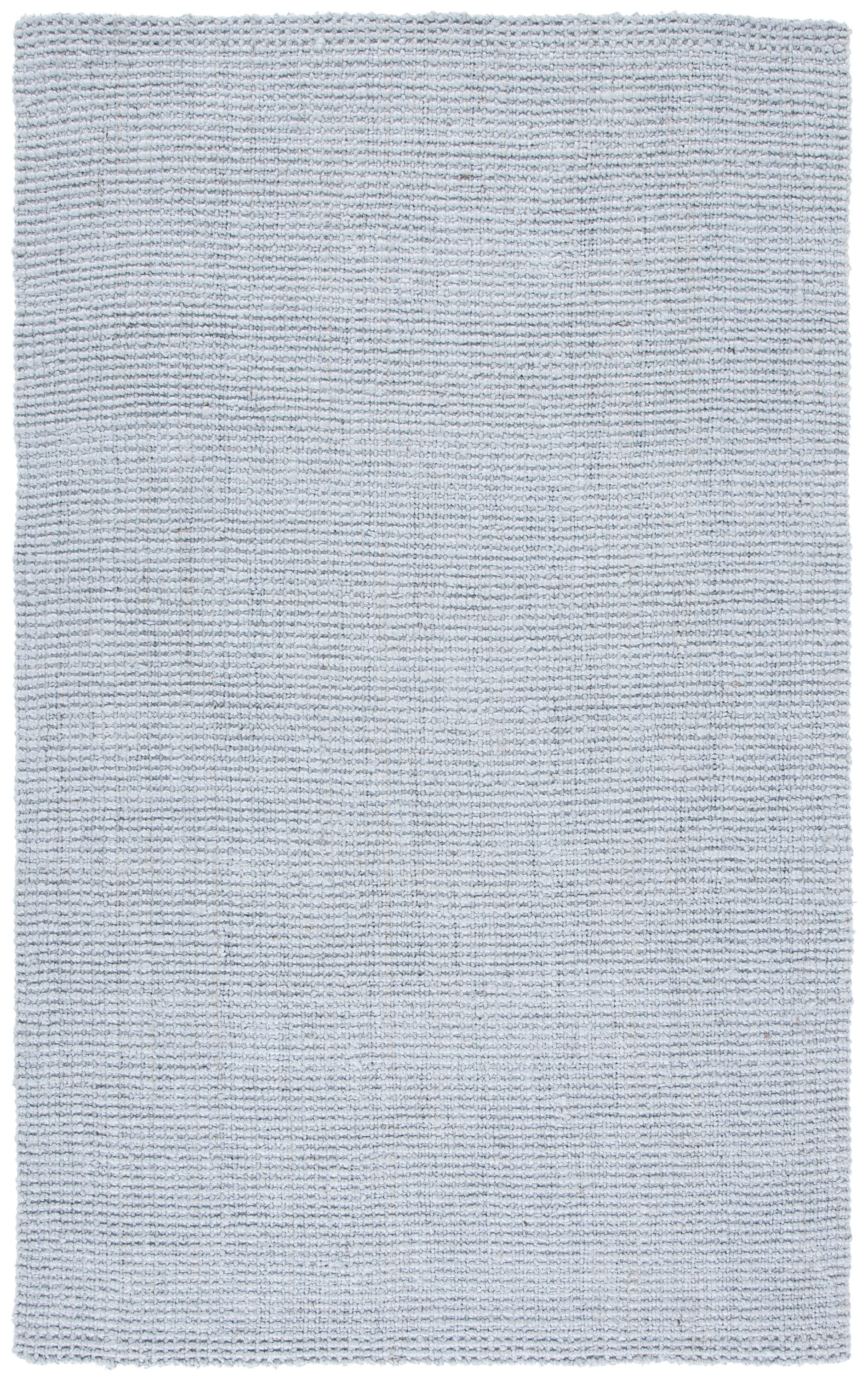 Safavieh NF747F-6 Natural Fiber Antilles 6 x 9 (ft) Jute Light Gray Rectangular Indoor Solid Farmhouse/Cottage Area rug