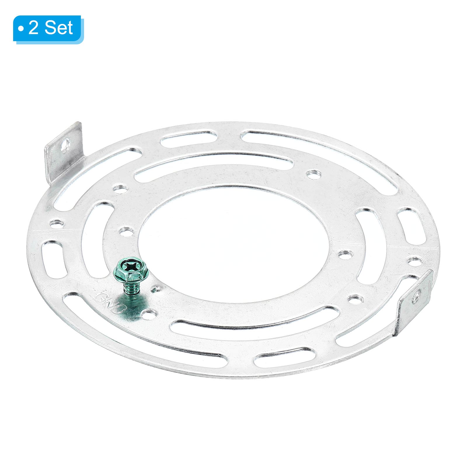 PATIKIL 4 Inch Light Fixture Mounting Bracket 2pcs Light Crossbar Round ...