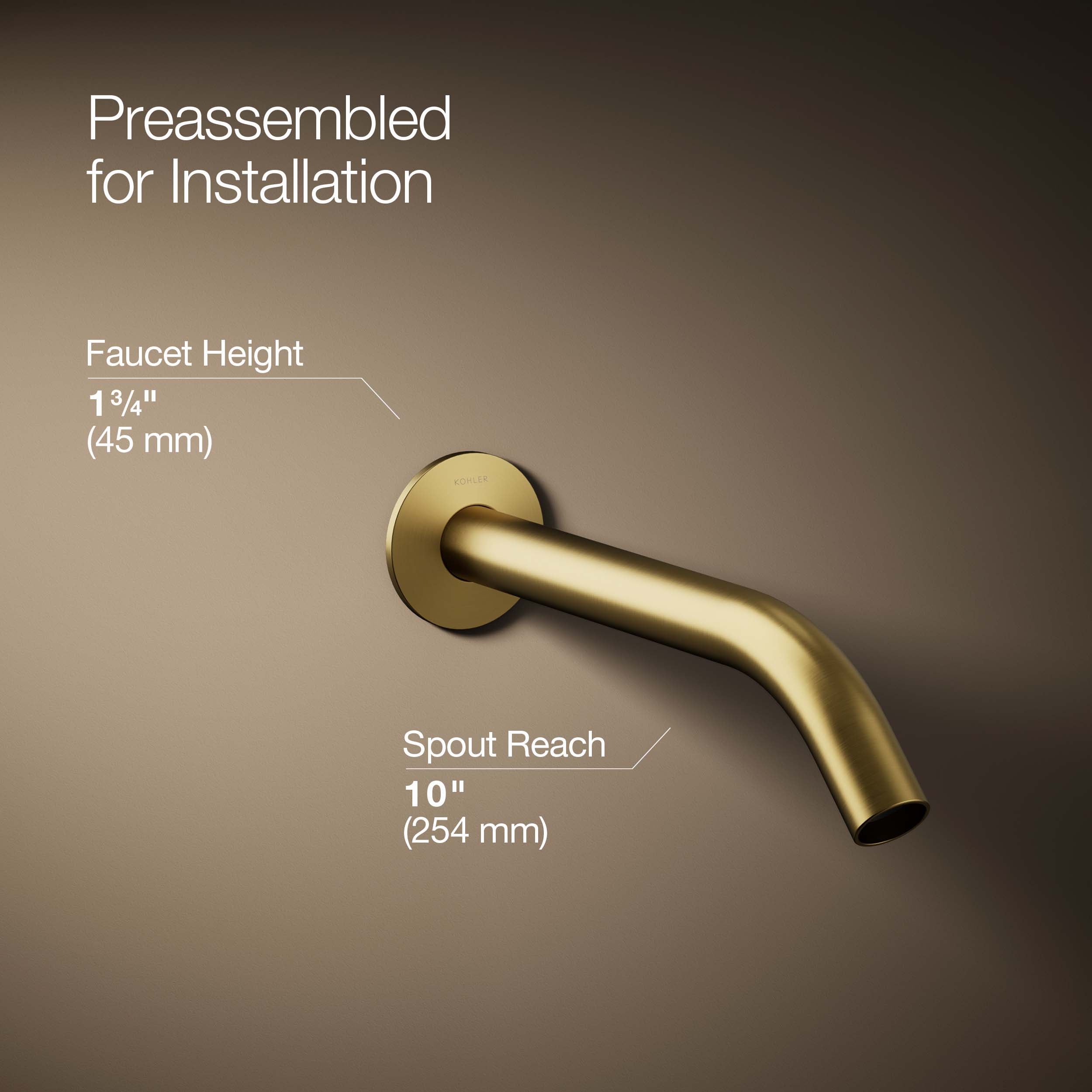 KOHLER K-T23890-2MB Tub-Spout - View #4