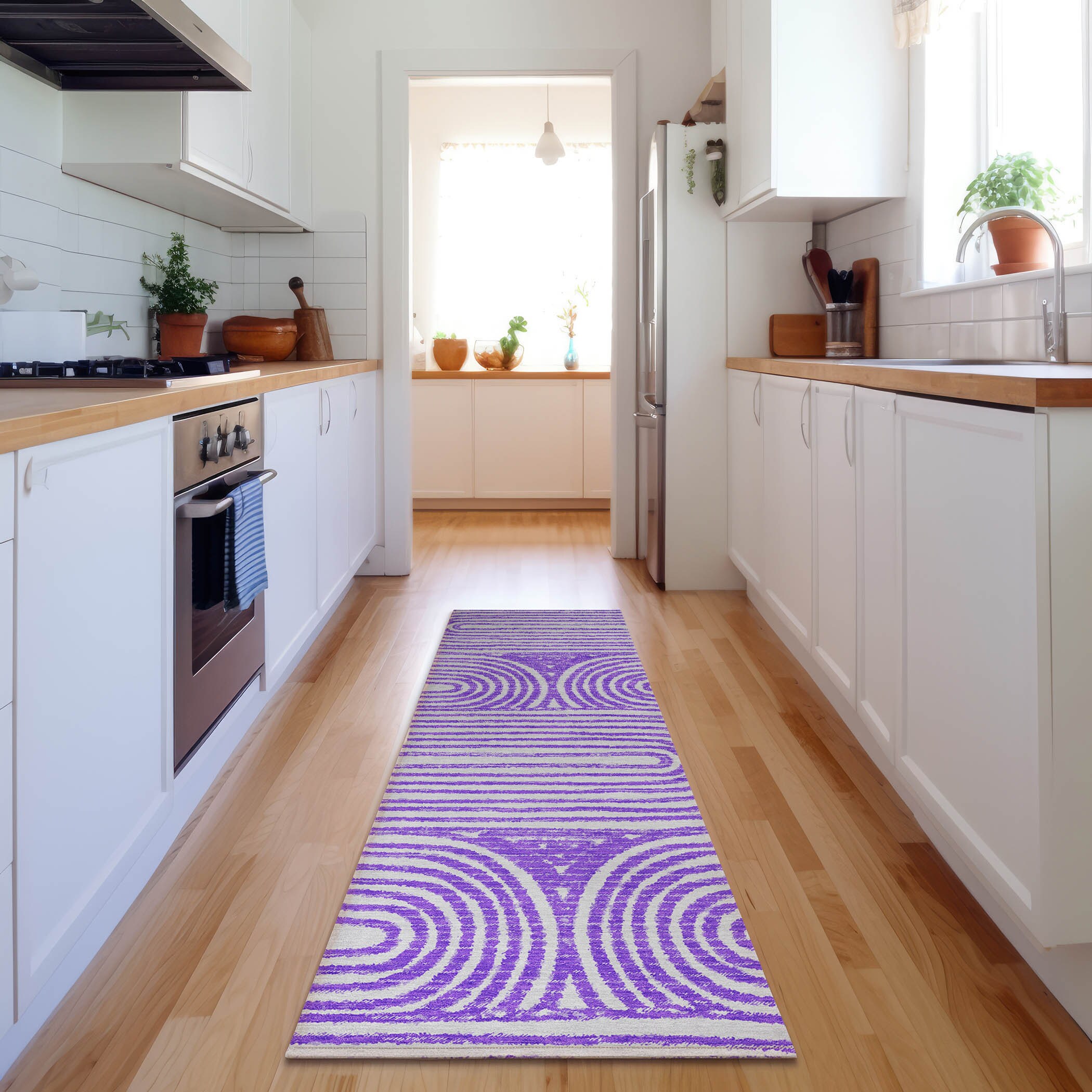 Addison Rugs AMF571MO30X46 Mayfield AMF571MO 2 x 3 (ft) Loomed Polyester Mocha Rectangular Indoor Geometric Machine washable Area rug