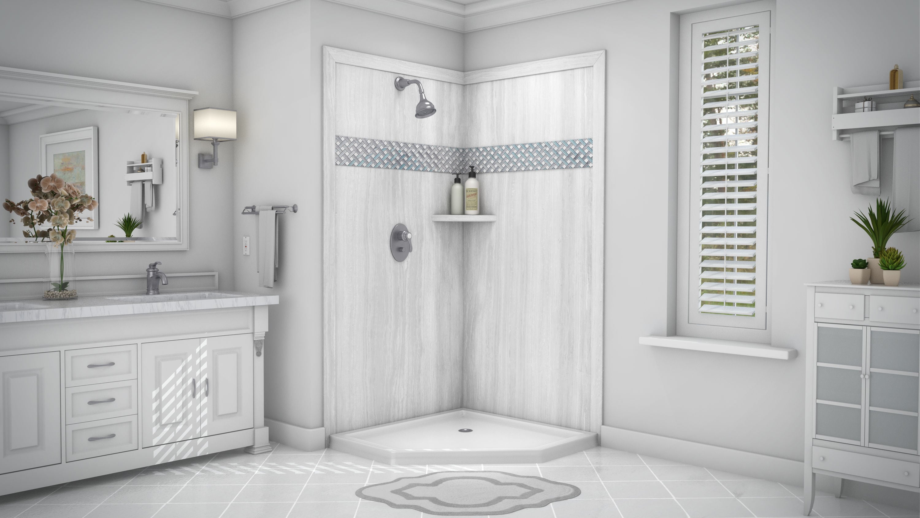 FlexStone FLXAT6048SS Shower-Parts - View #2