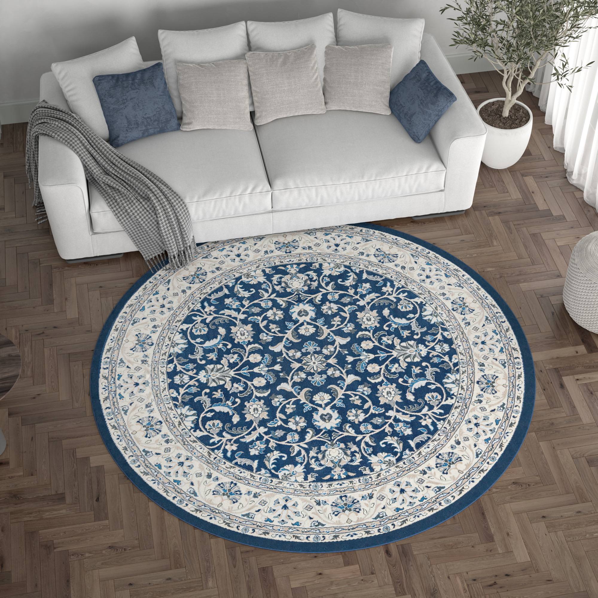 Tayse MDN4607 6RND rugs - View #4