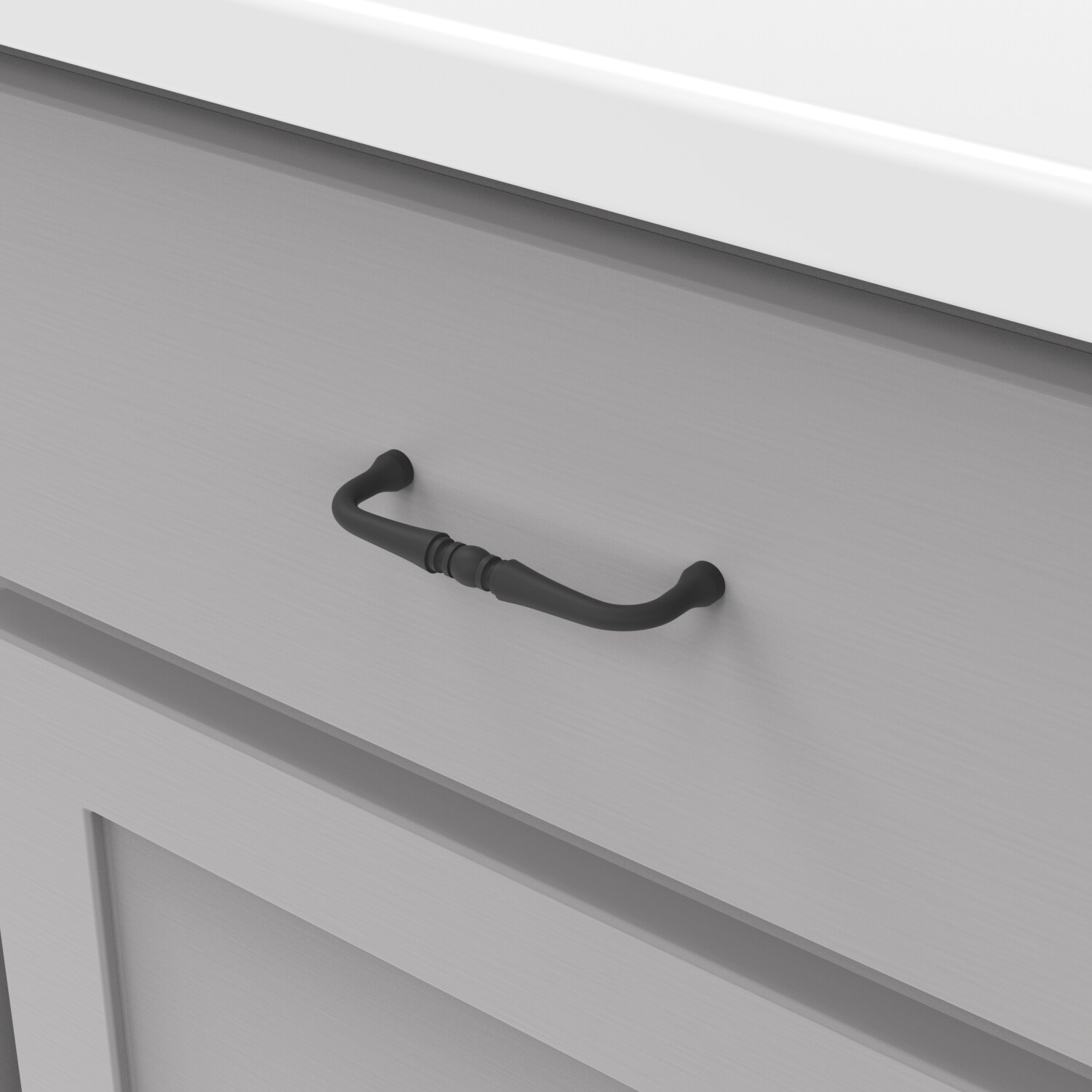 Hickory Hardware P3059-MB Cabinet-Pulls - View #3
