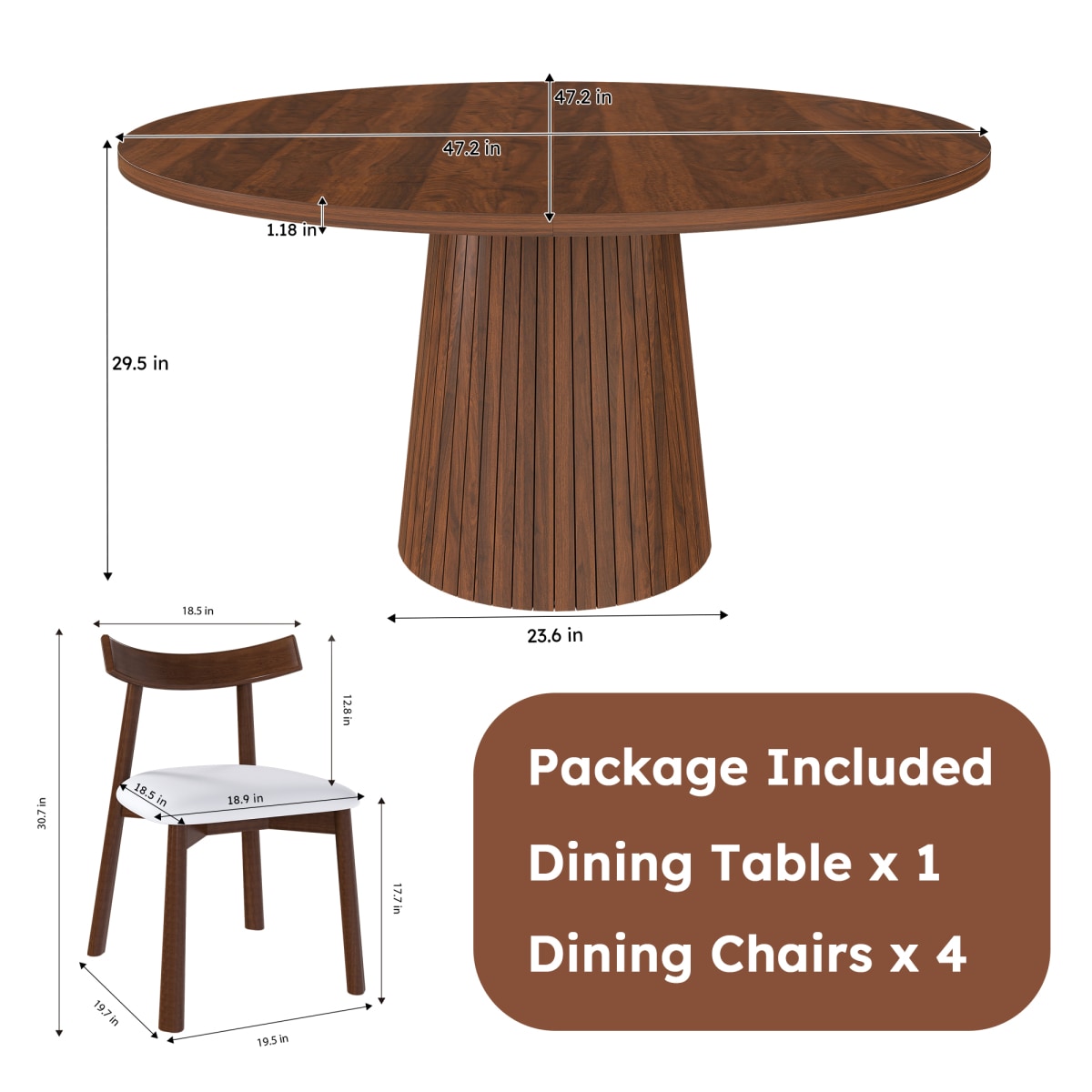 Streamdale Furniture W2700S00126 Dining-Sets - View #11