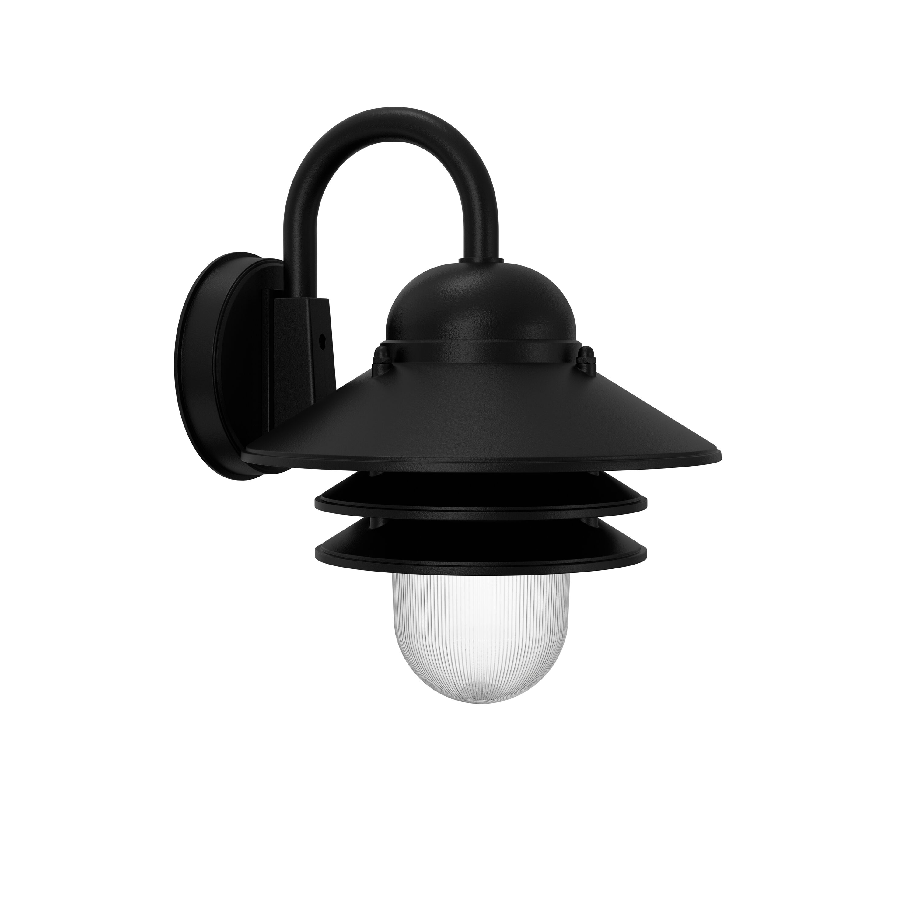 Portfolio WL127BK Outdoor-Wall-Lighting - View #2