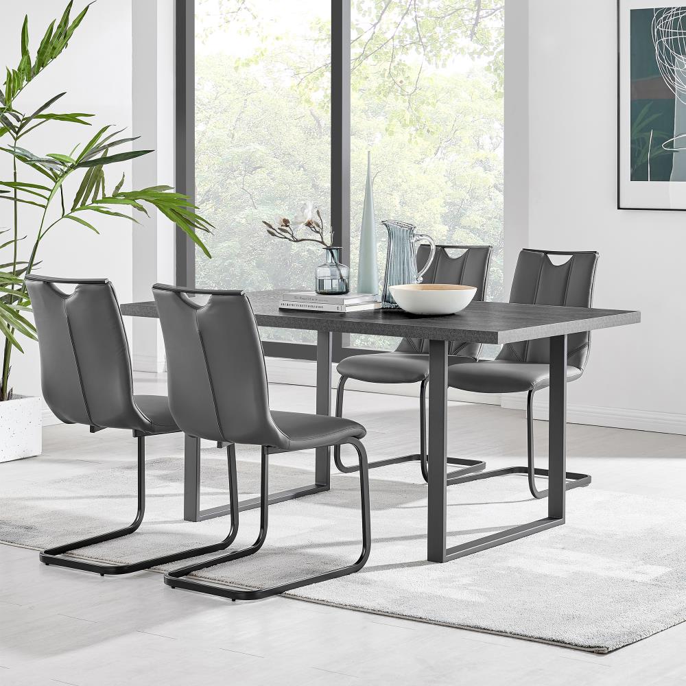 Armen Living SETFEDI5PCGR Dining-Sets - View #8