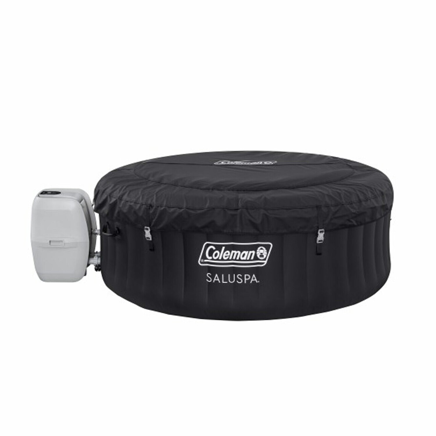 Coleman 71-in x 26-in 4-Person Inflatable Round Hot Tub in the Hot Tubs ...