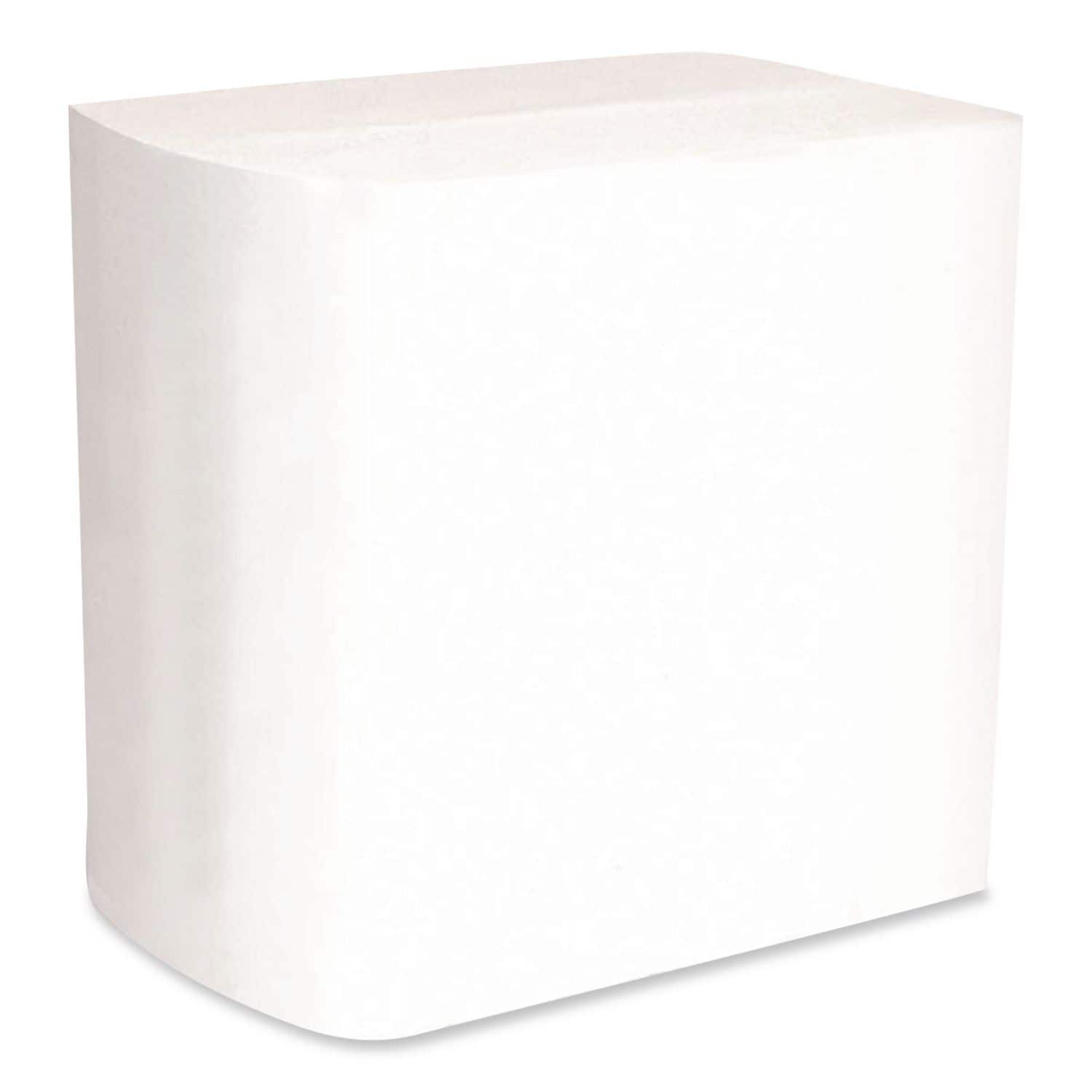 Boardwalk Interfold Napkins 1-Ply 8.8 x 6.3 White 500/Pack 12 Packs ...