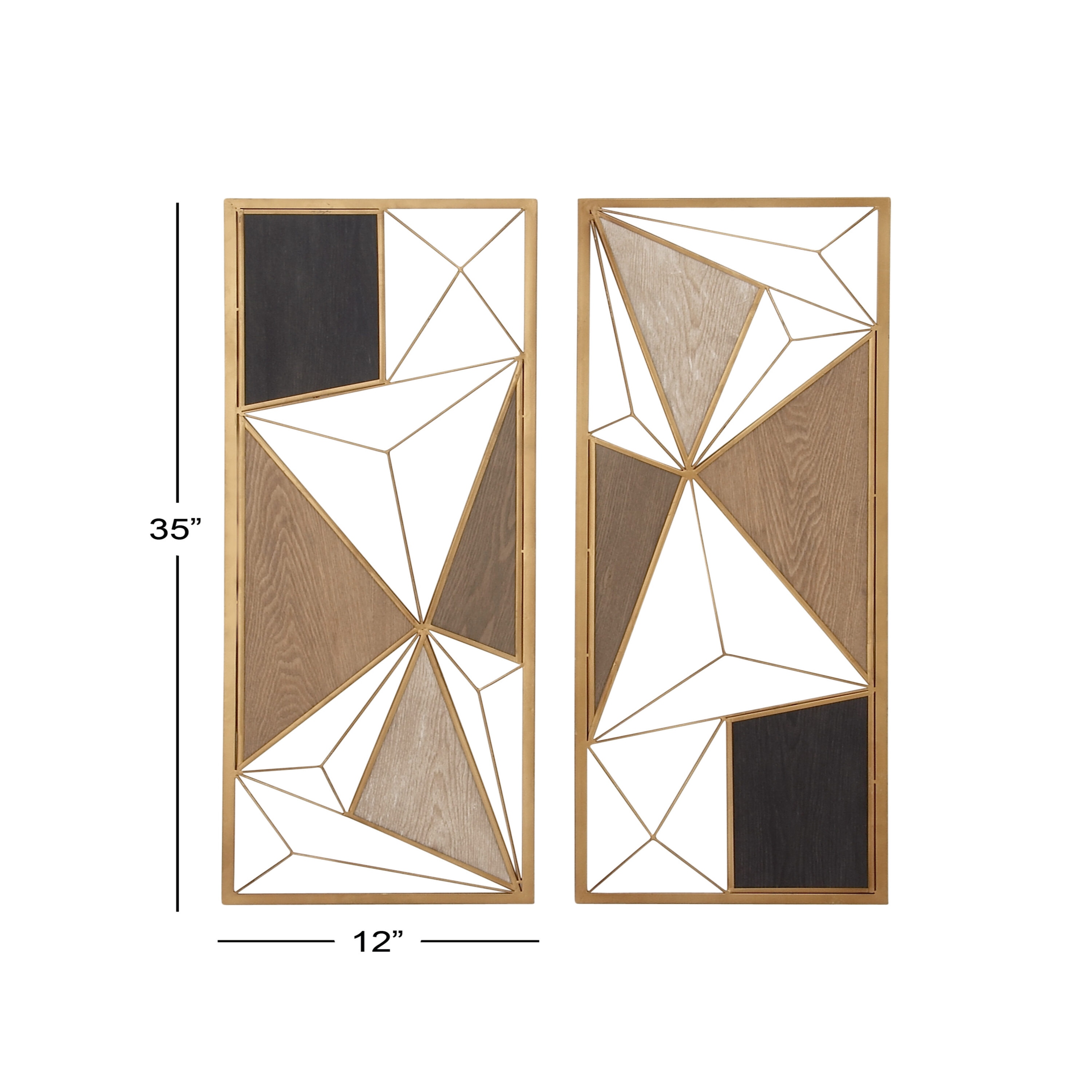 CosmoLiving by Cosmopolitan 98732 Wall-Accents - View #7