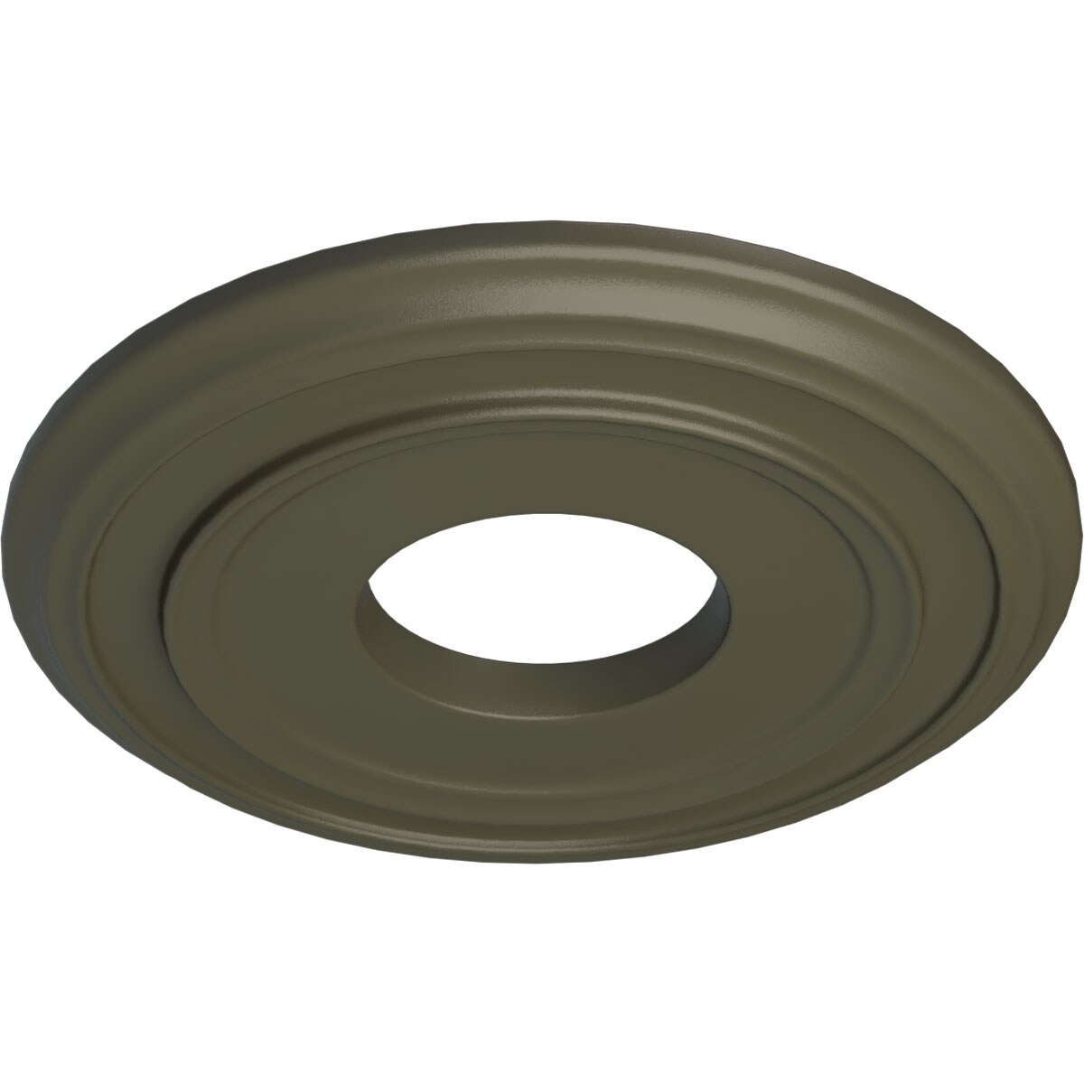 Ekena Millwork CM12CLWHF Ceiling-Medallions - View #2