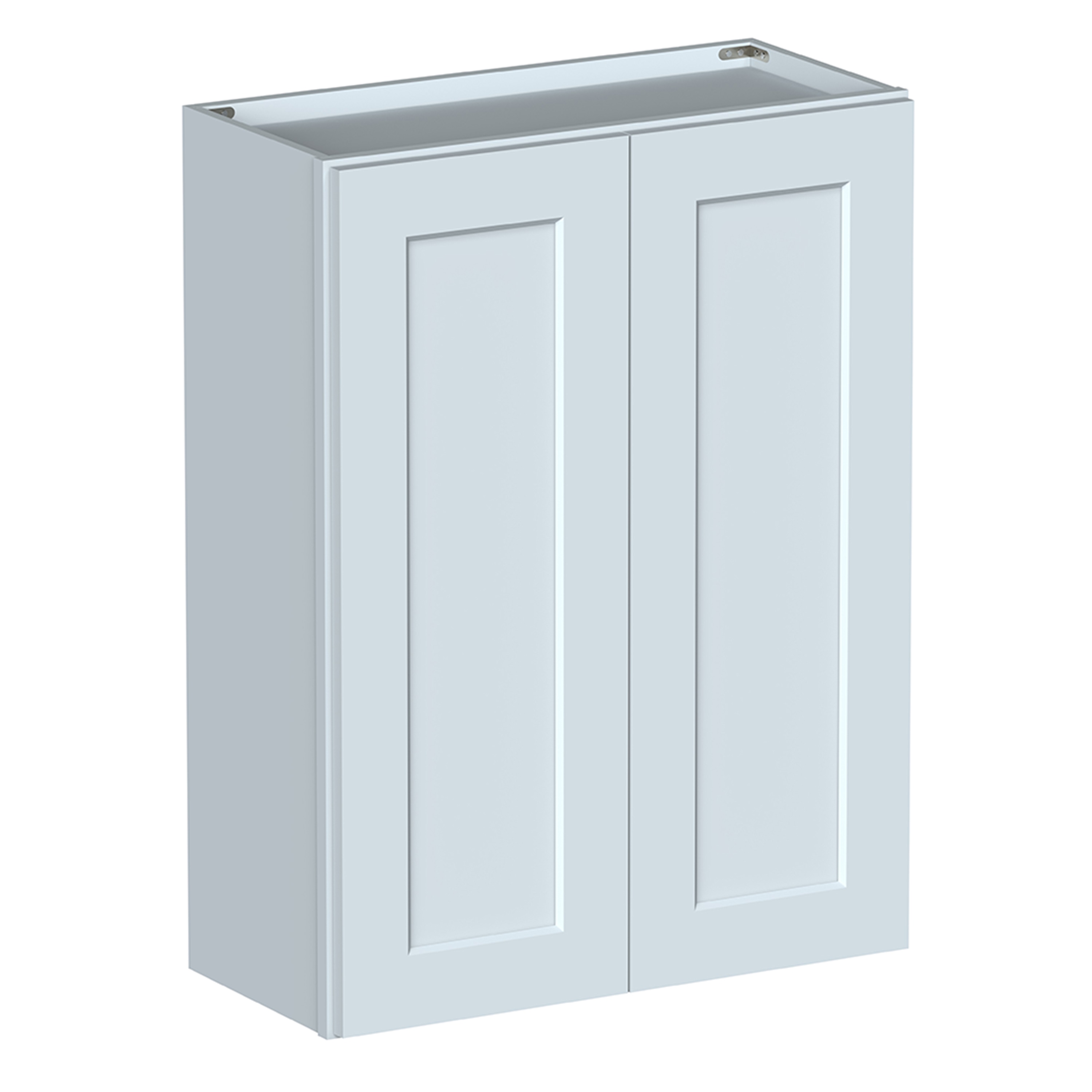 CASAINC 27 in. W x 12 in. D x 36 in. H Plywood Ready to Assemble Standard Wall Kitchen Cabinet in Dove Gray Full Overlay Design