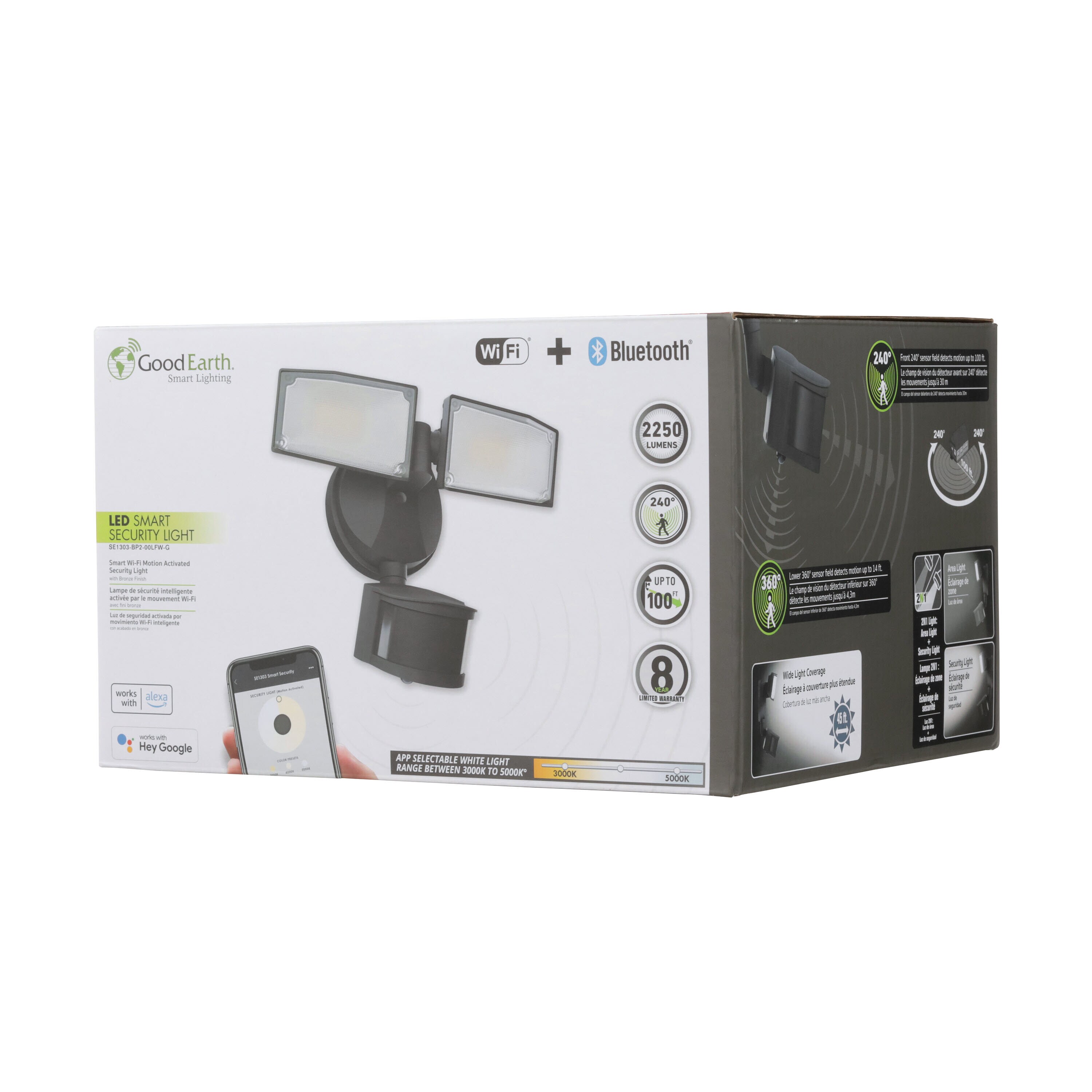 Good Earth Lighting SE1303-BP2-00LFW-G Motion-Activated-Floodlights - View #19