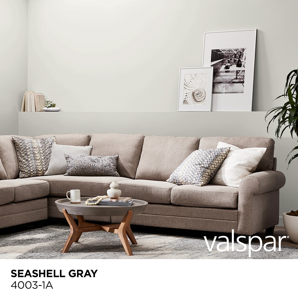 Valspar seashell online gray