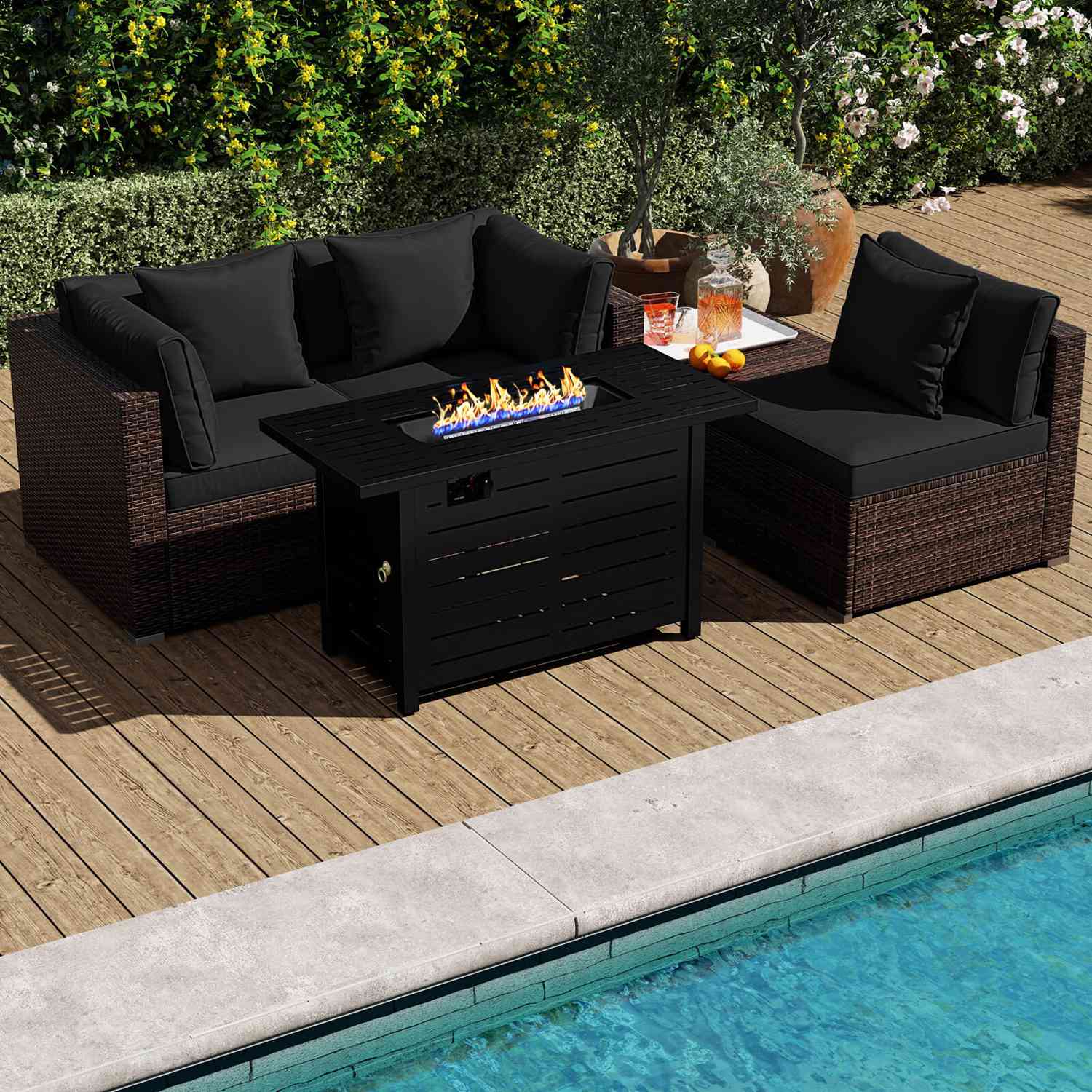 Costway CSHY005348 Patio-Conversation-Sets - View #5