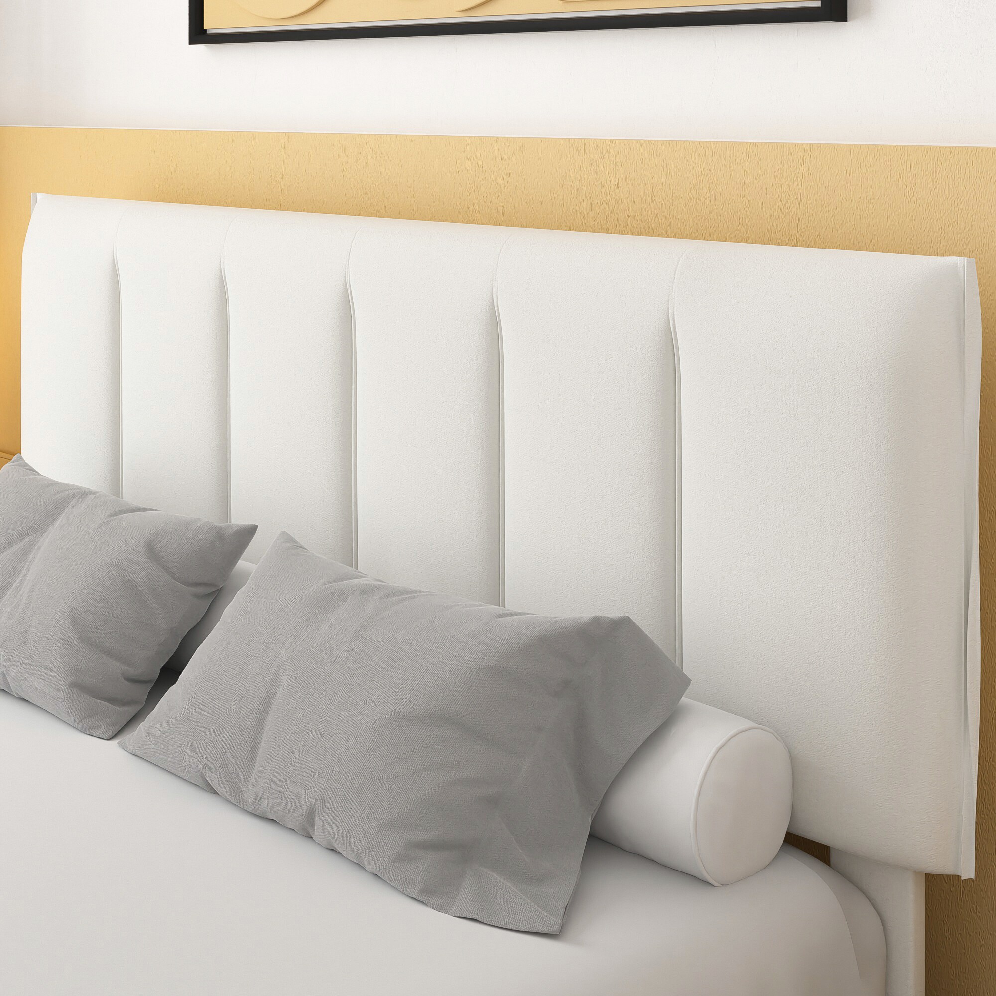 Vecelo LOE-CY-FB04-UP-WHT beds - View #9