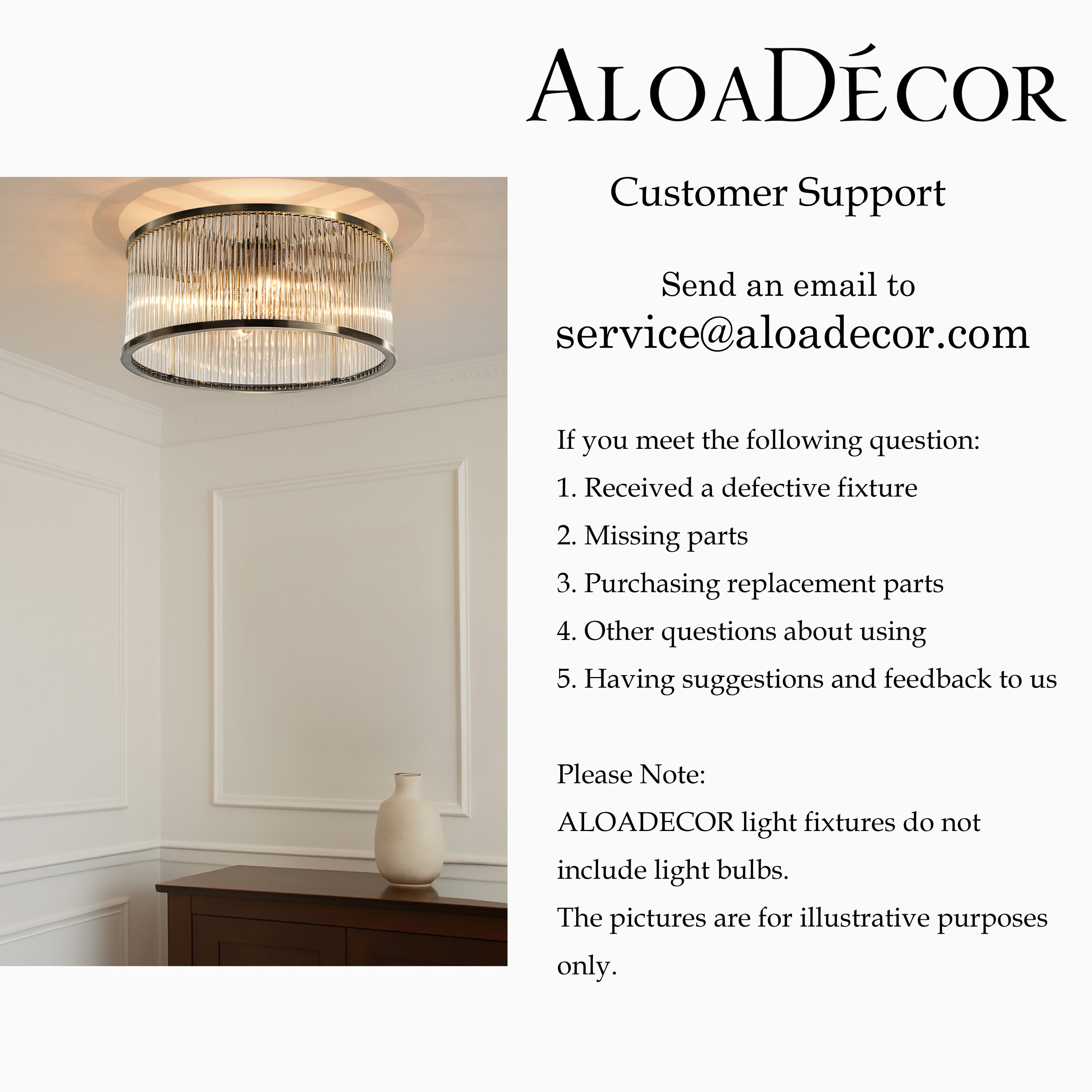 AloaDecor Lighting LC7209D40BZ10A flushmounts - View #8