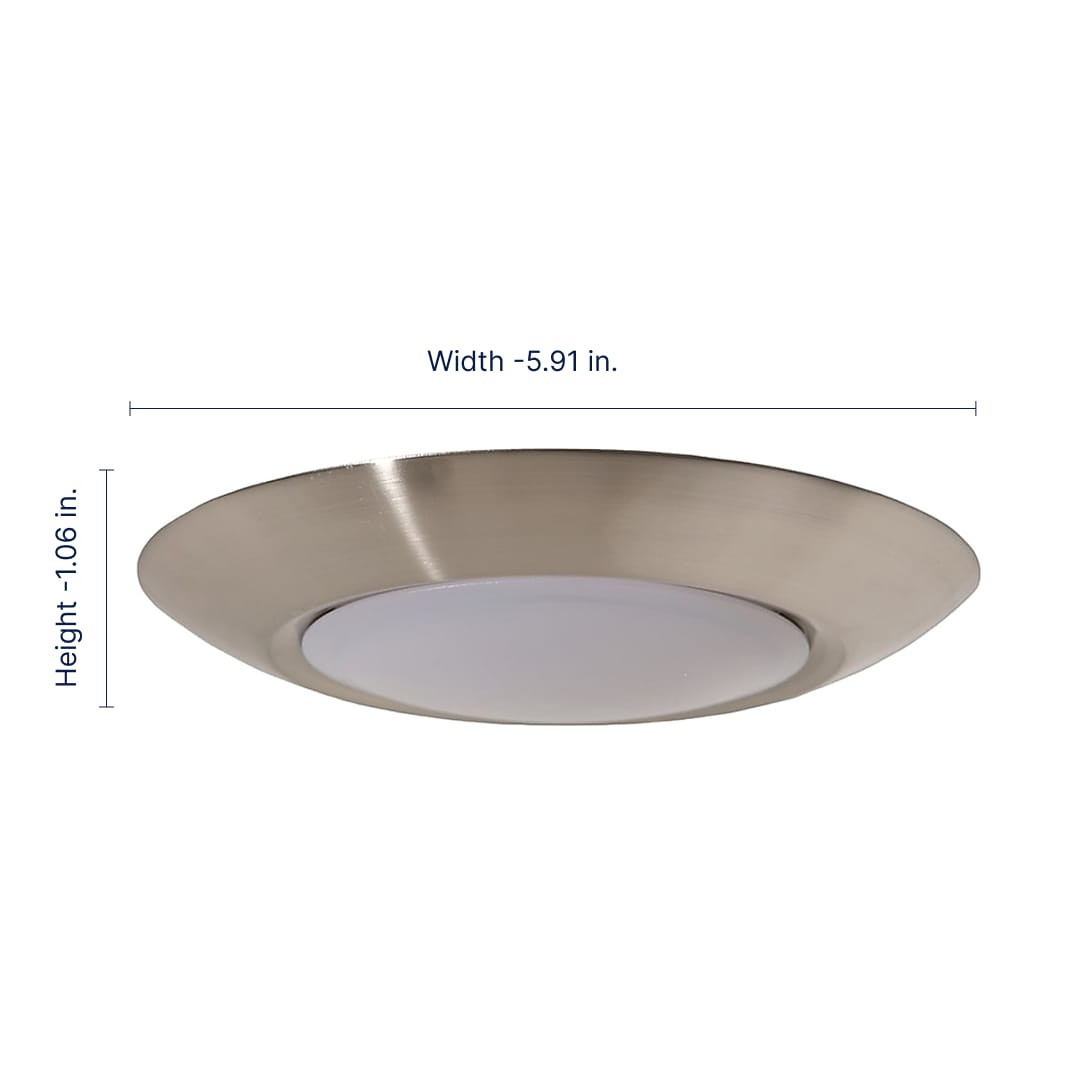 Craftmade X9006-BNK-LED flushmounts - View #8