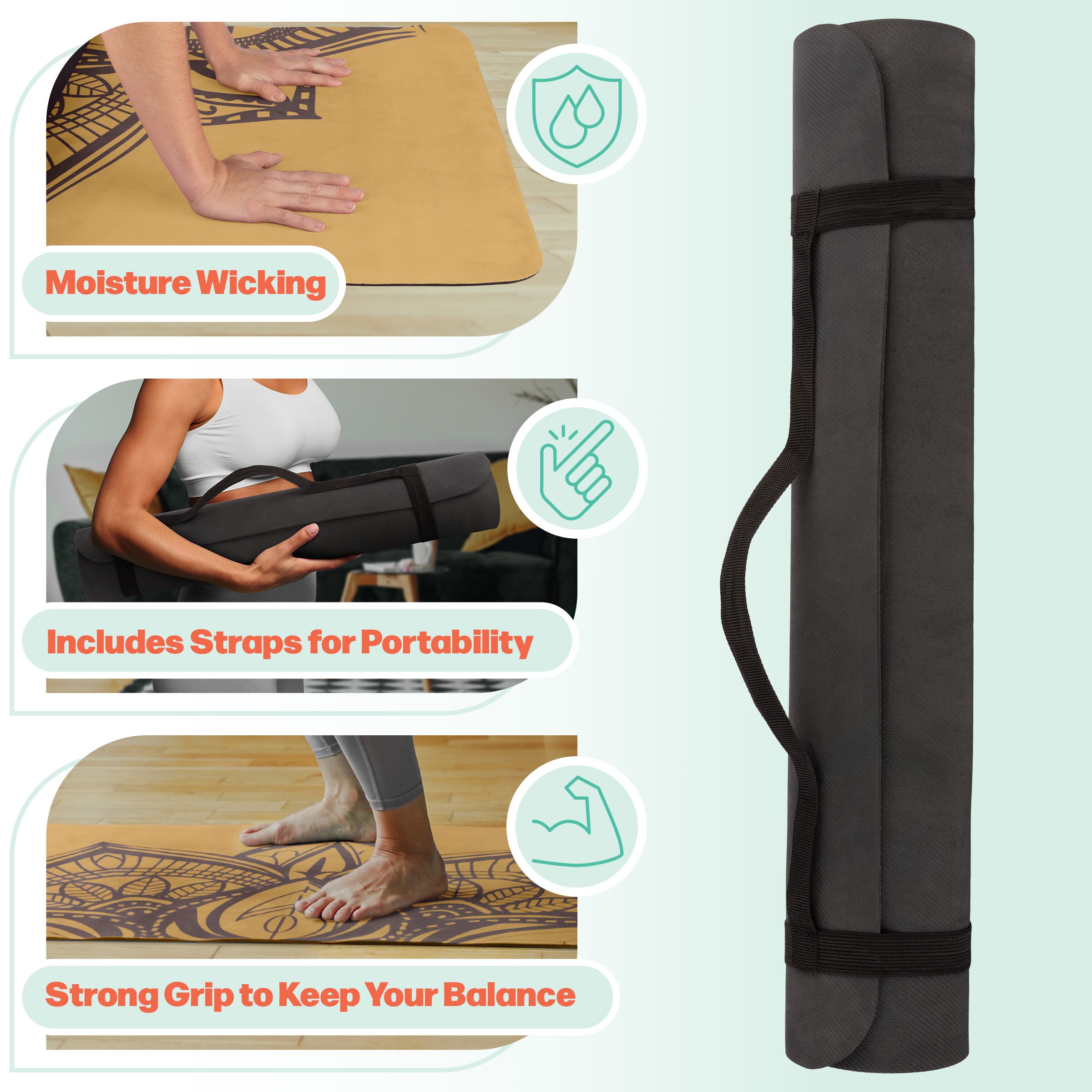 RAD SPORTZ 80-5228 Yoga-Mats - View #3