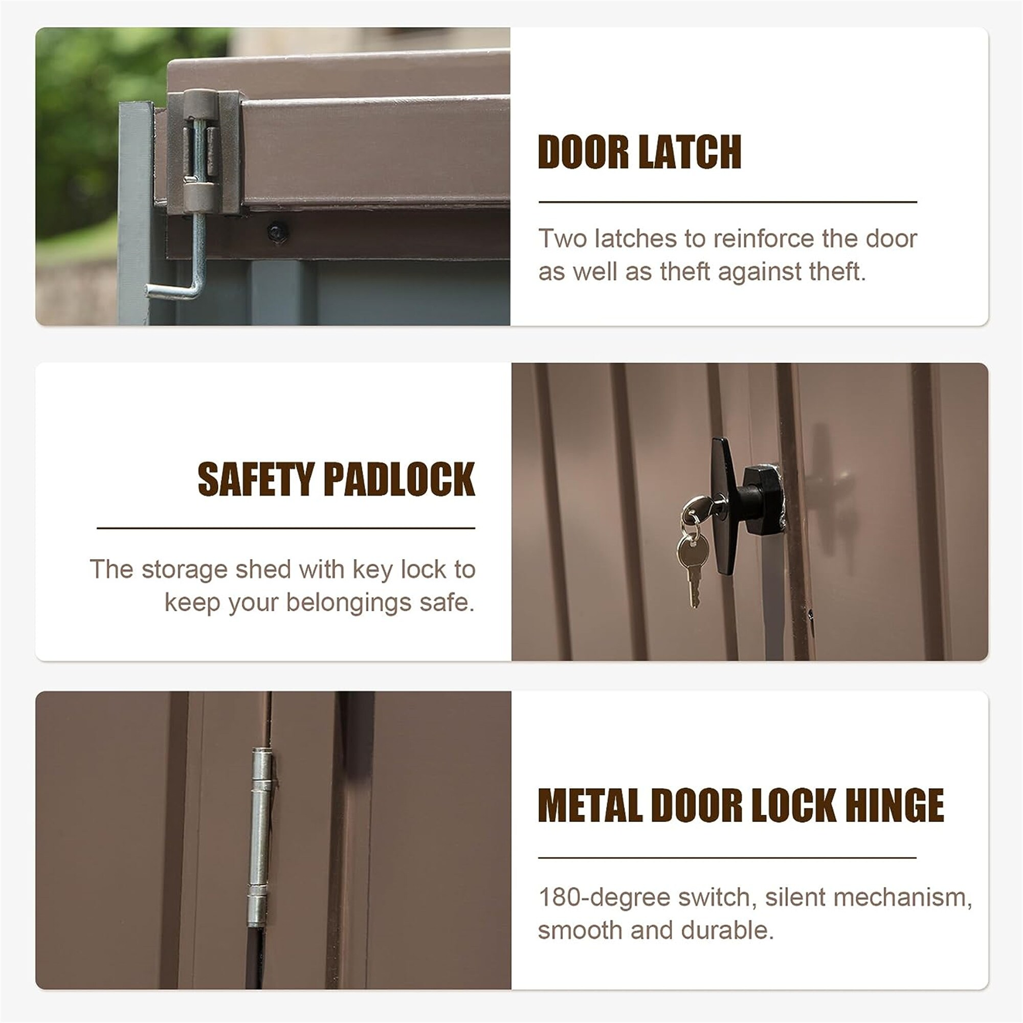 Mondawe MD-DM00040 Metal-Storage-Buildings-Sheds - View #7