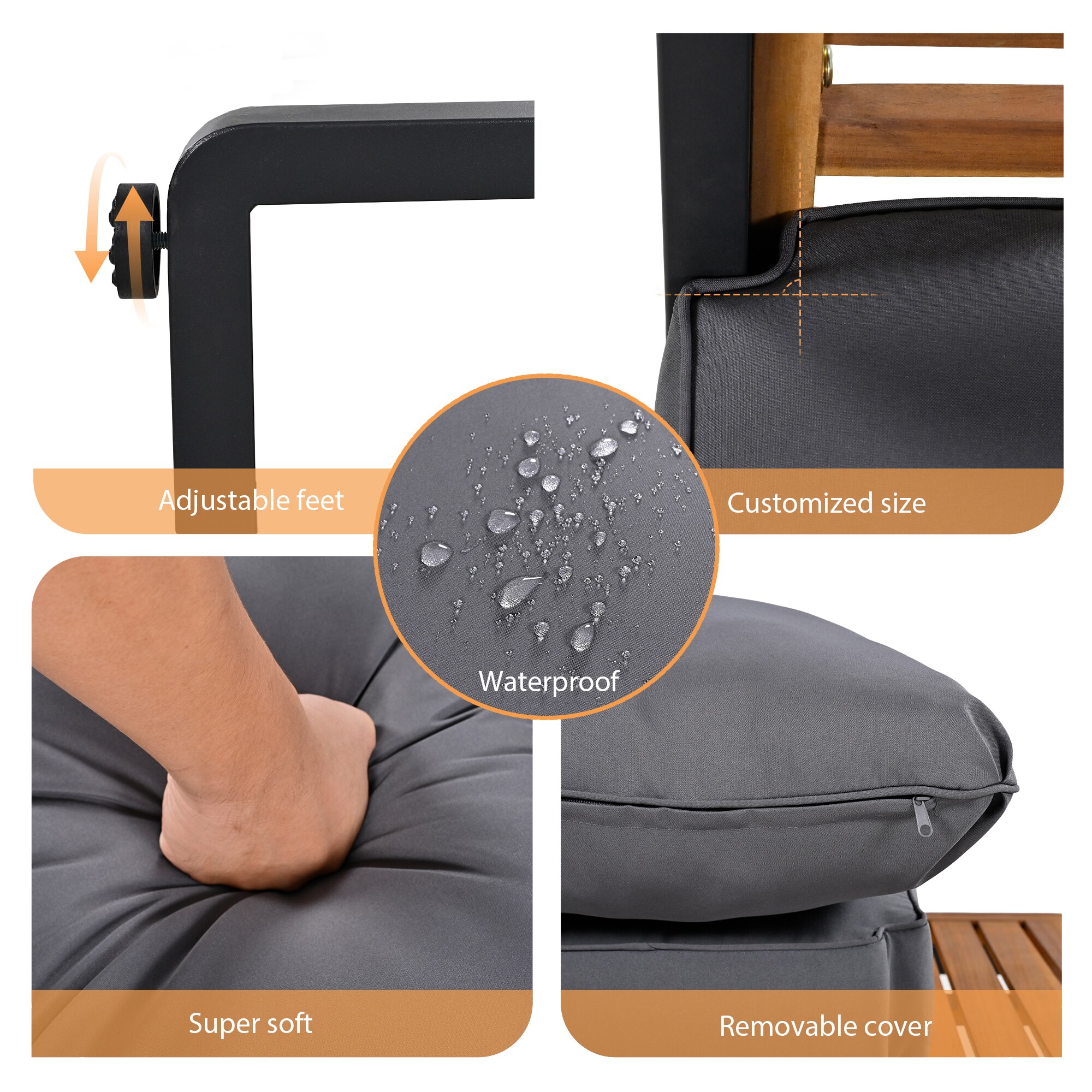 Bybafun YB8400065 Patio-Conversation-Sets - View #6