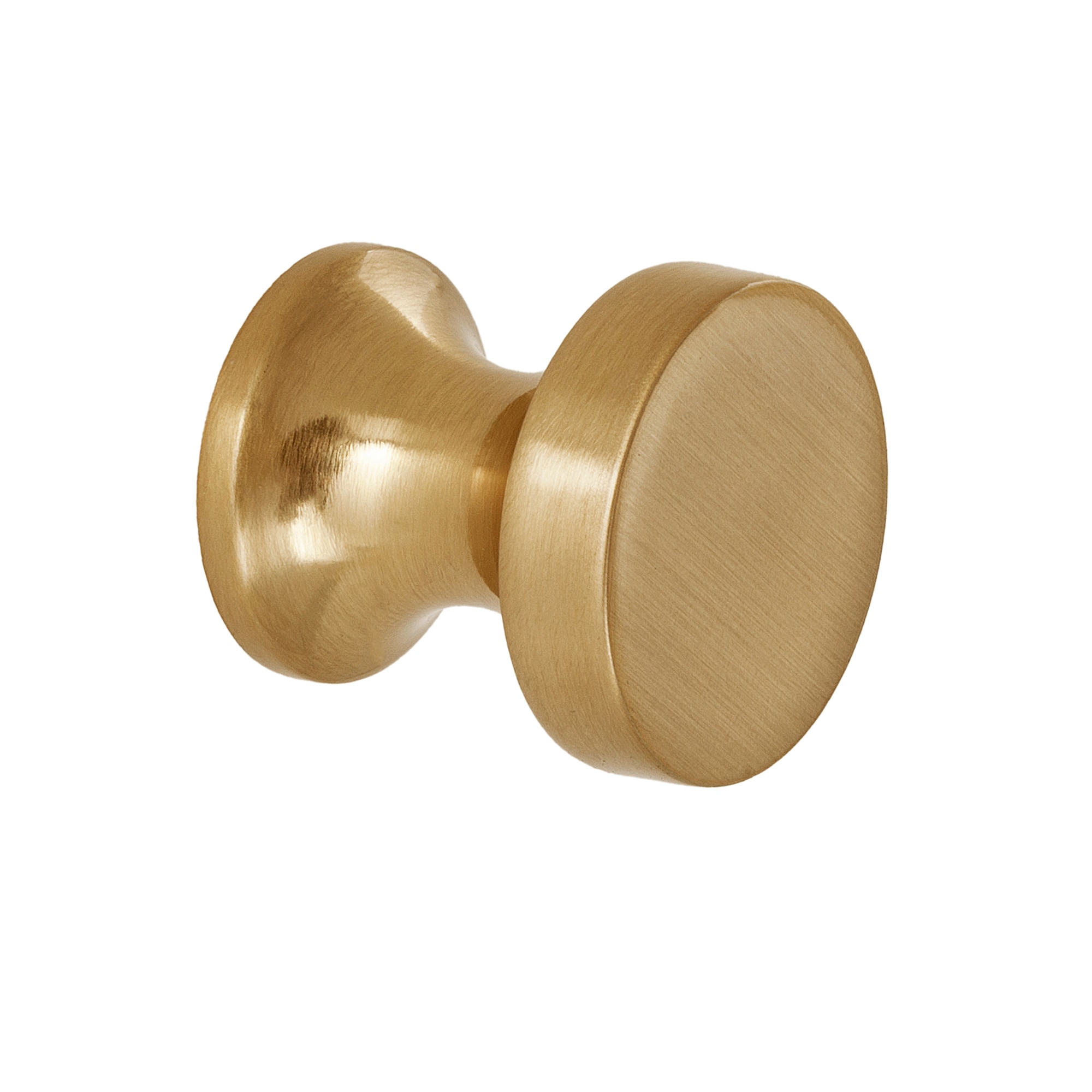 Sumner Street Home Hardware RL061954 High desert 1-in Satin Brass Round Transitional Cabinet Knob