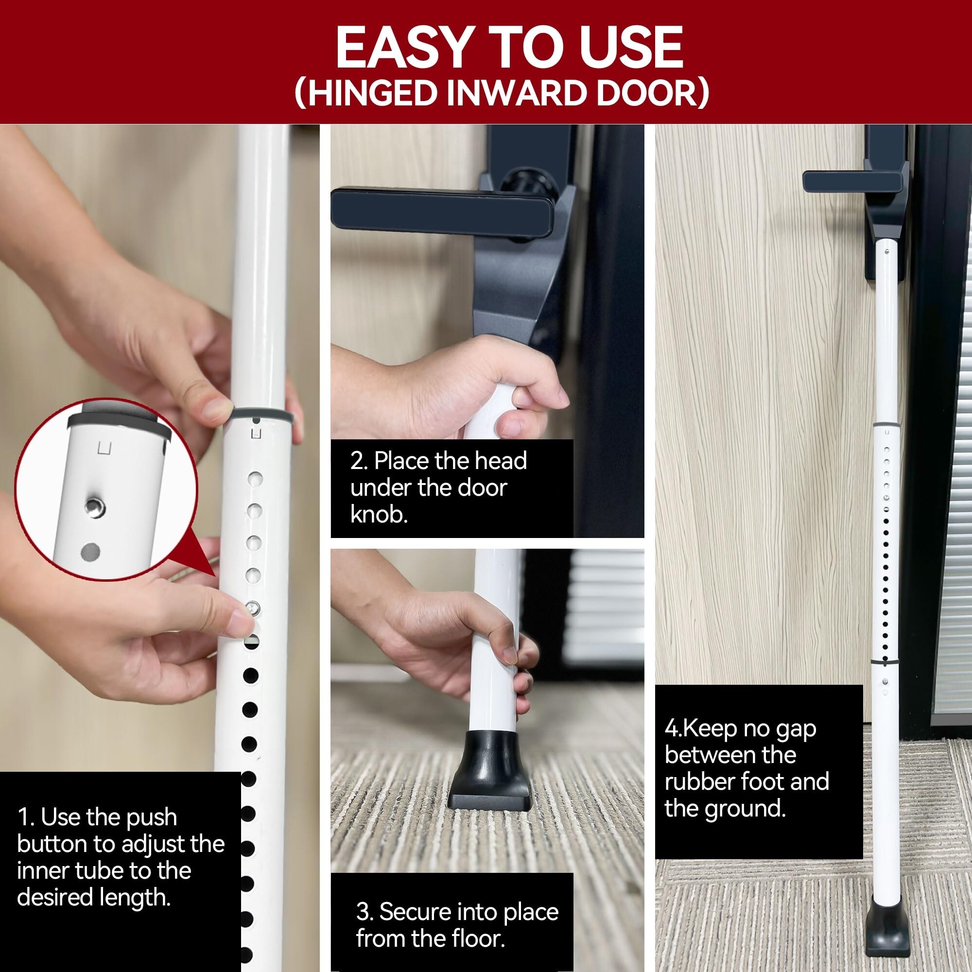 Wudkey L4-XI6X7R Door-Bumpers-Stops2 - View #4