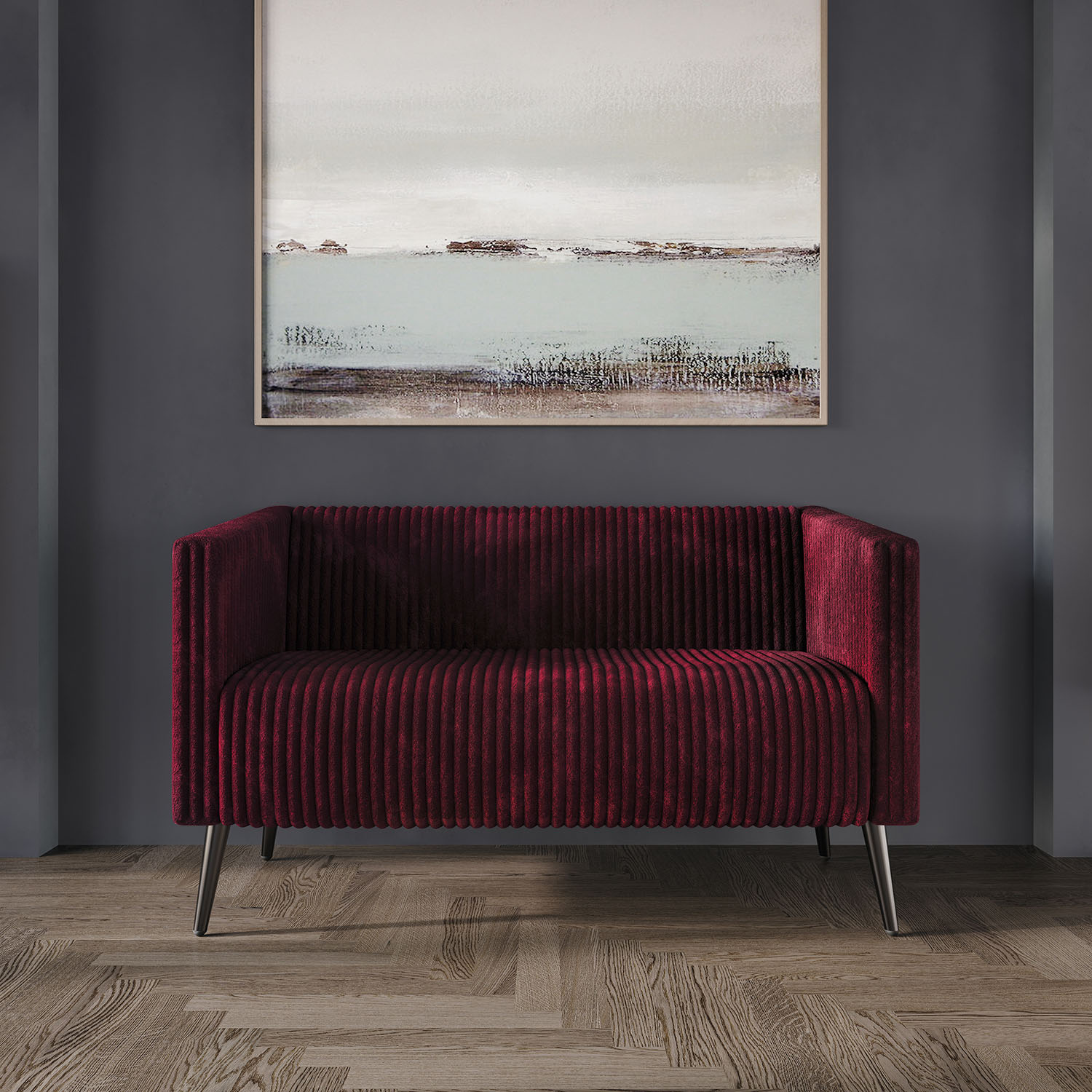 CasePiece C372LS-RD-VV Sofas-Loveseats - View #2