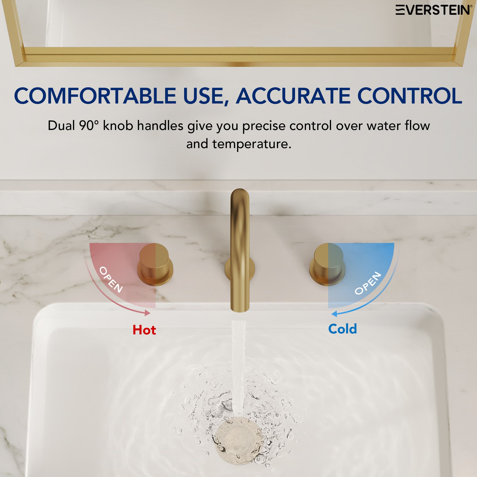 EVERSTEIN SFS-1149-GD Lavatory-Faucets - View #4
