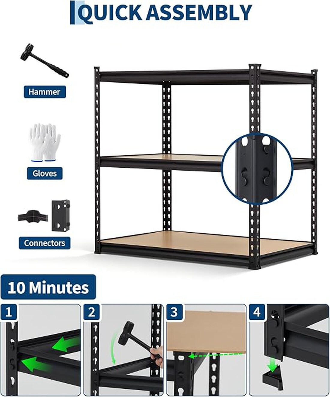 Garvee CT2-072705 Free-Standing-Shelving - View #3