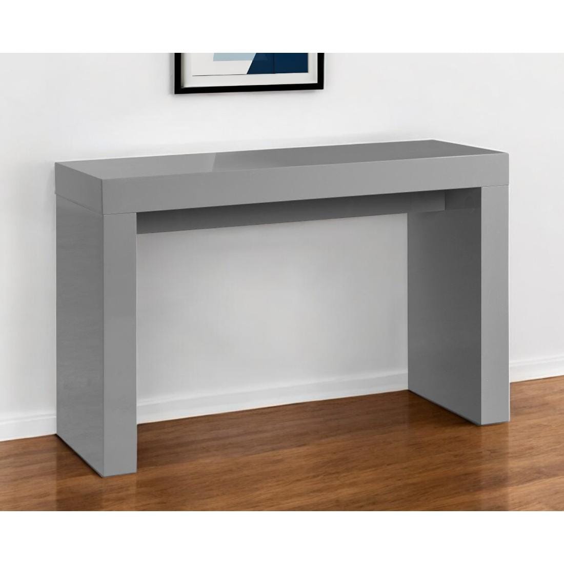 HomeRoots 4000555122 Modern Wood Gray Birch 47.3-in W x 30-in H Console table